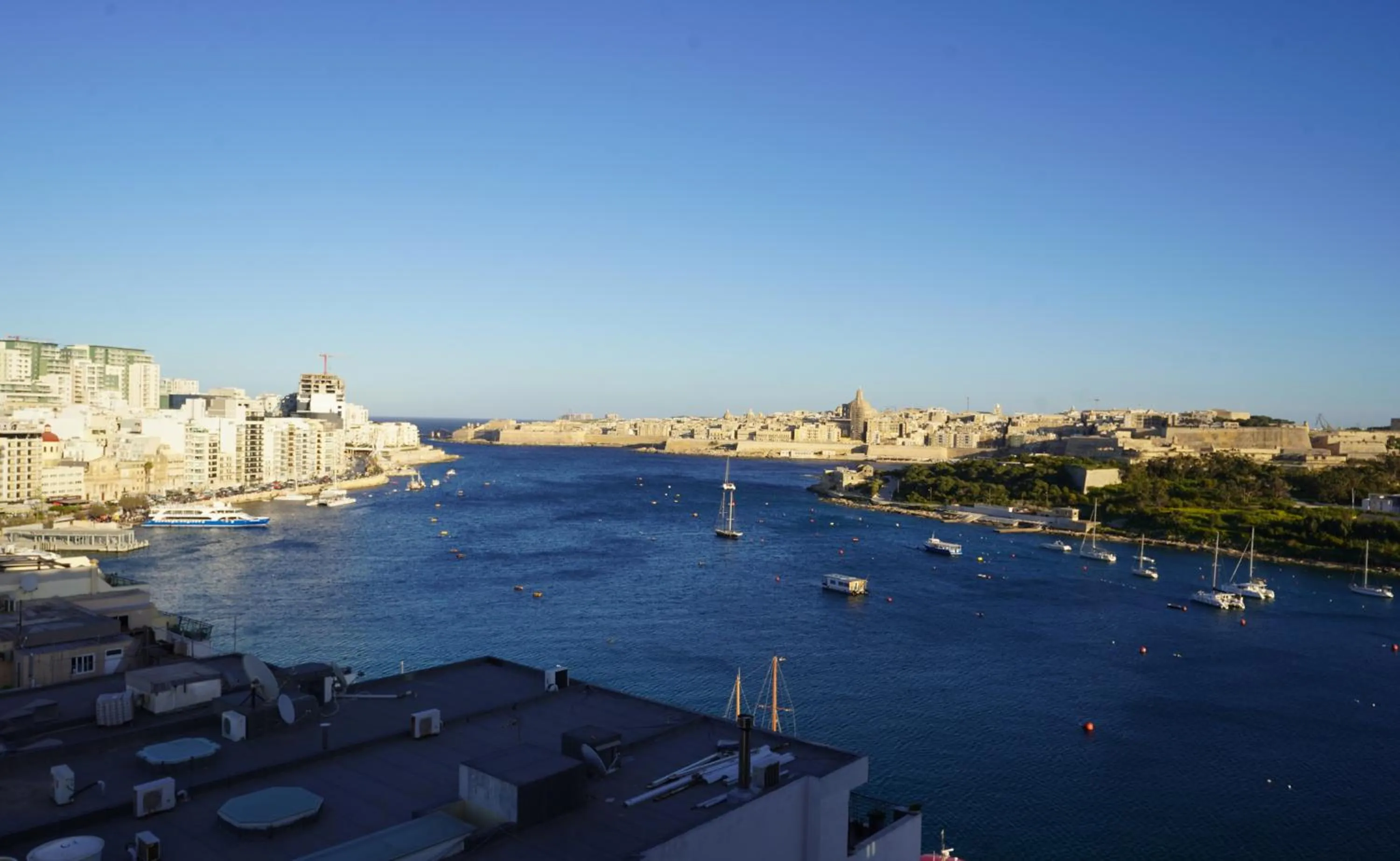 City view in The Londoner Hotel Sliema