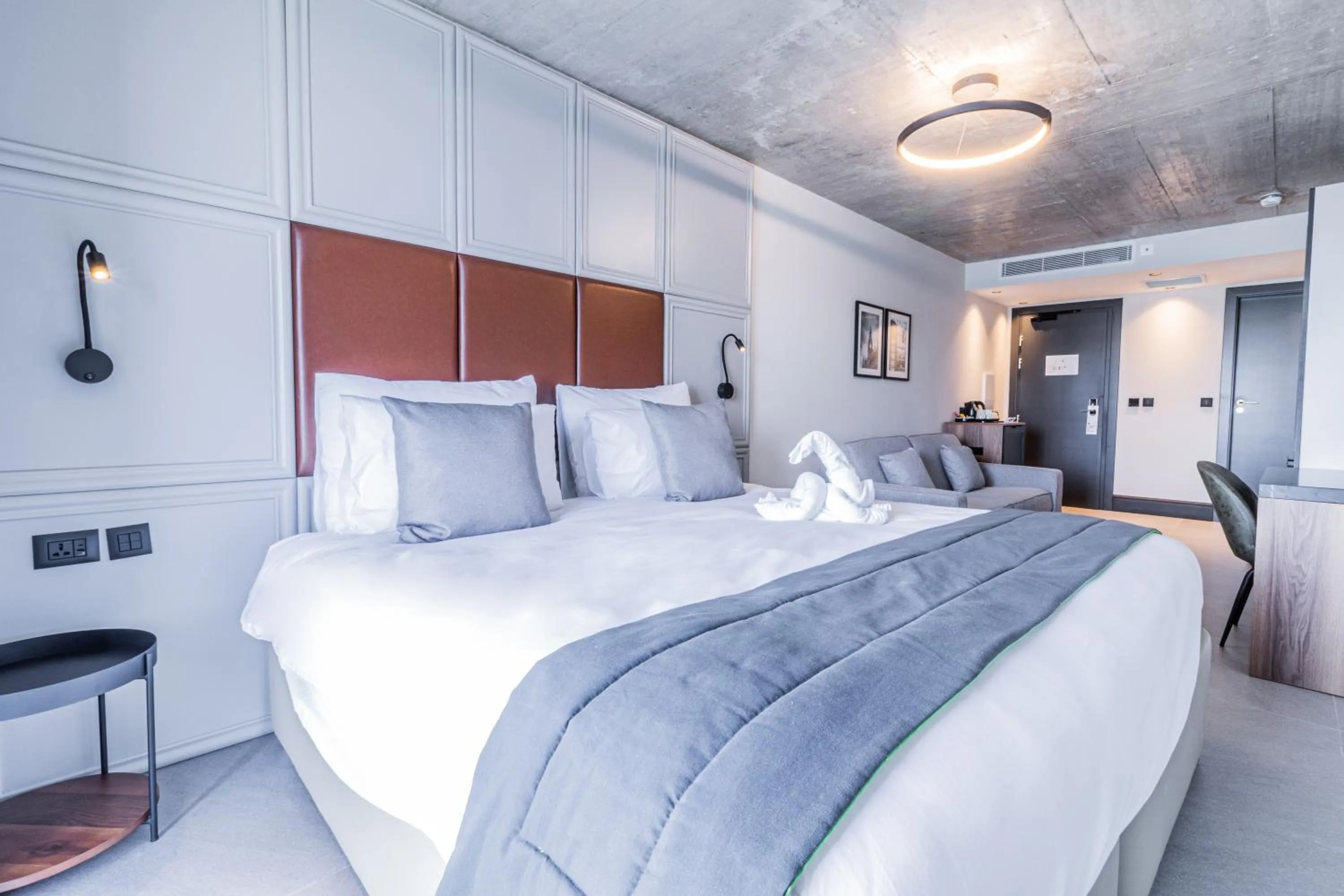 Bed in The Londoner Hotel Sliema