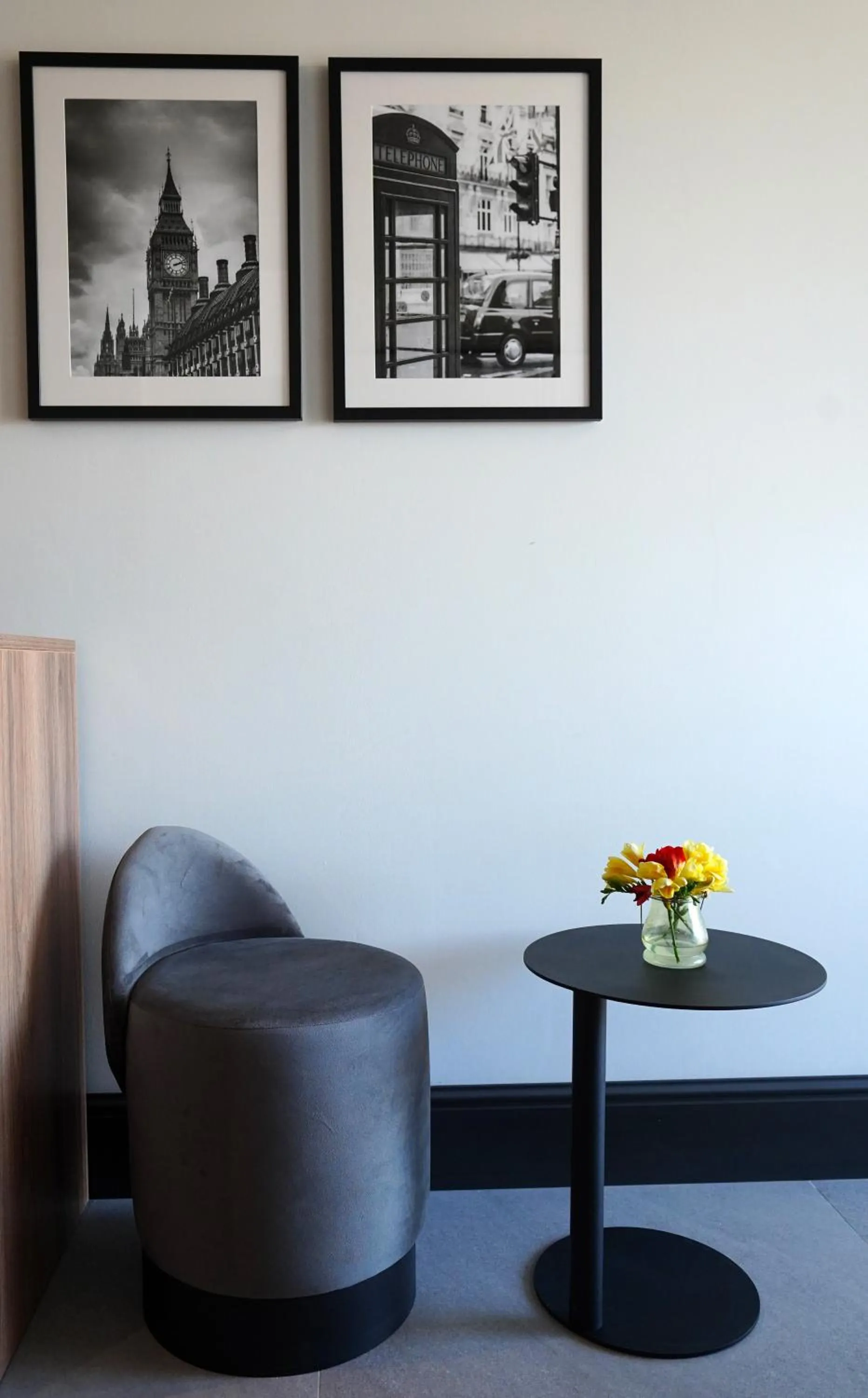 Seating area in The Londoner Hotel Sliema