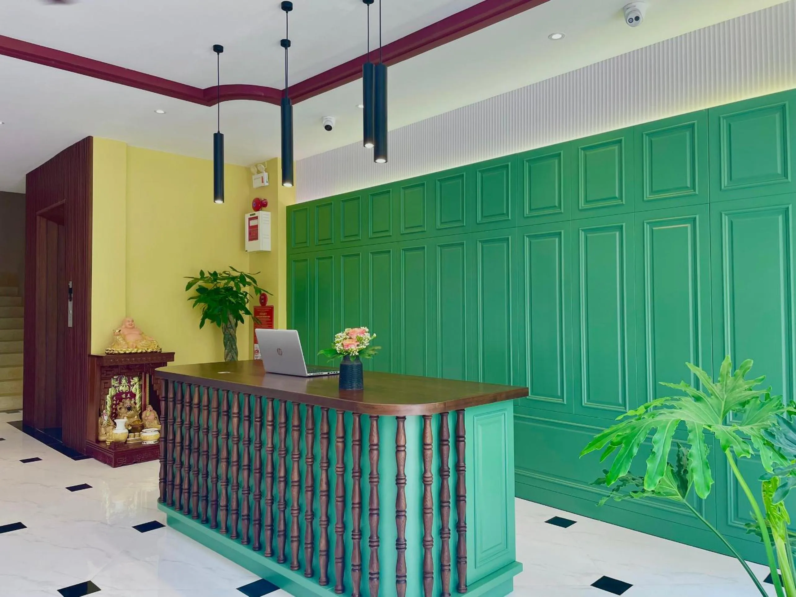 Lobby or reception in Chillax Old Town Villa