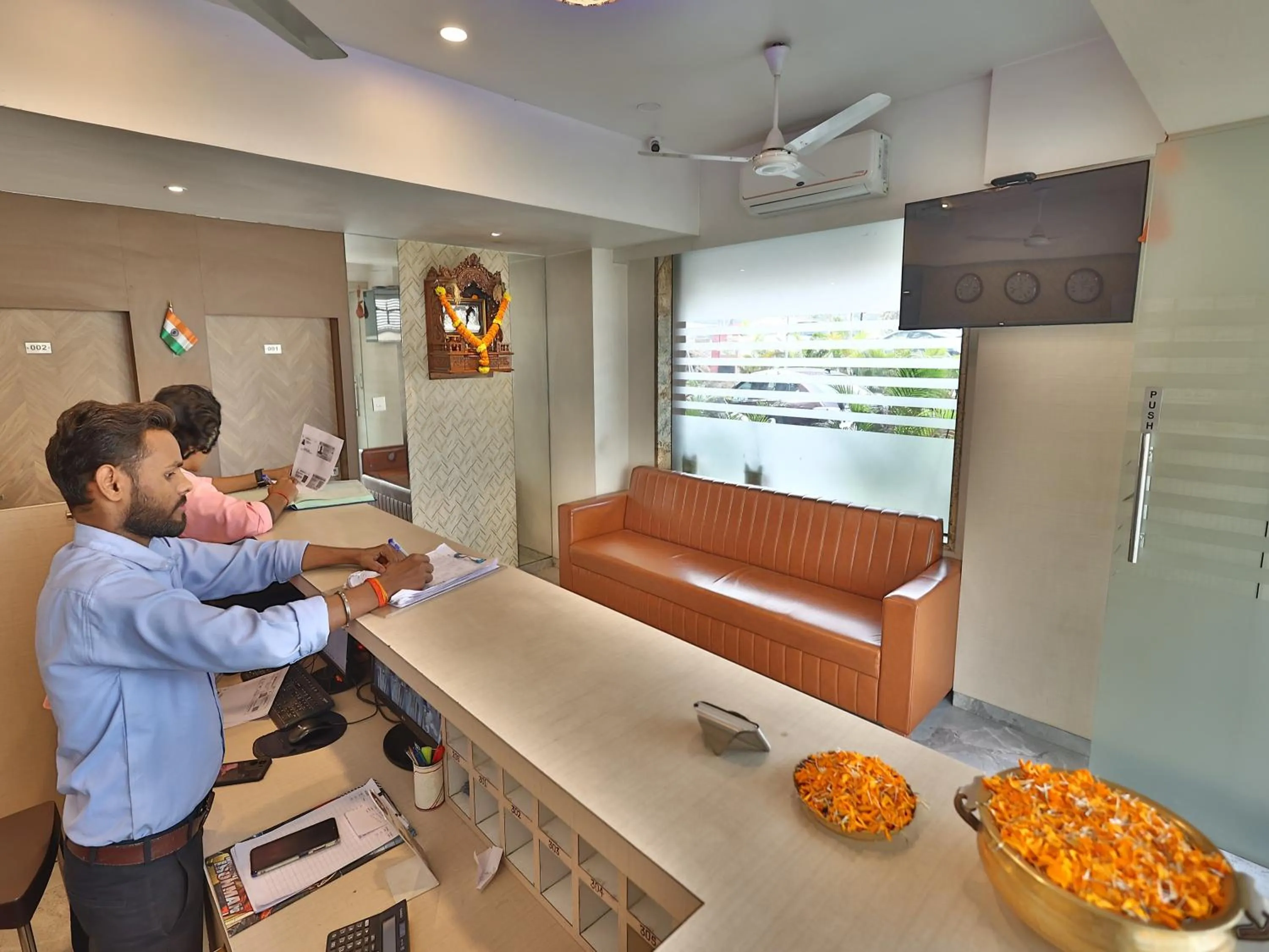 Lobby or reception in Hotel Stay Inn-MAHAPE