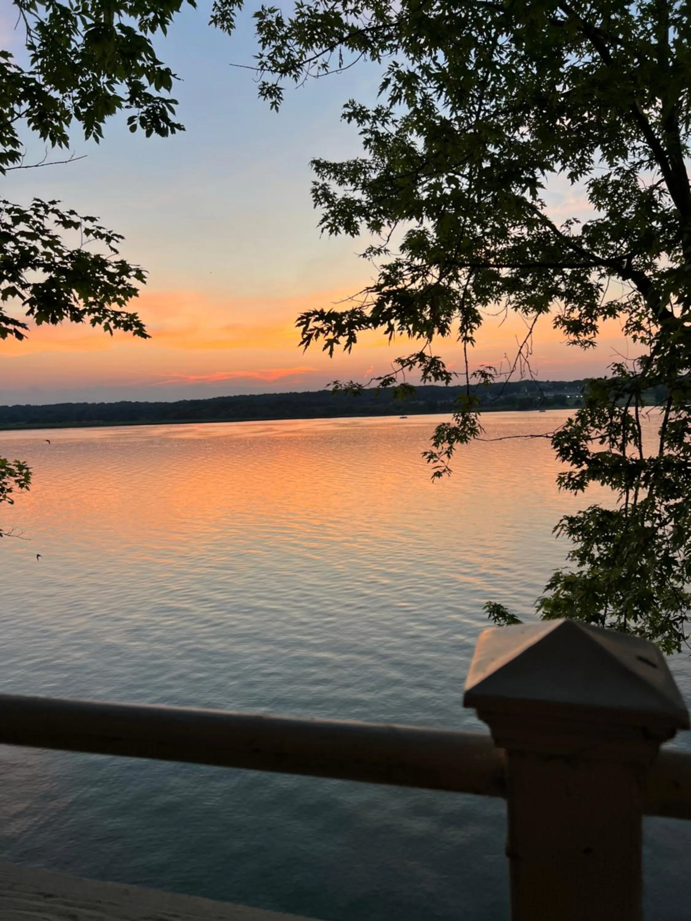Lake view in The Sand Hill Inn