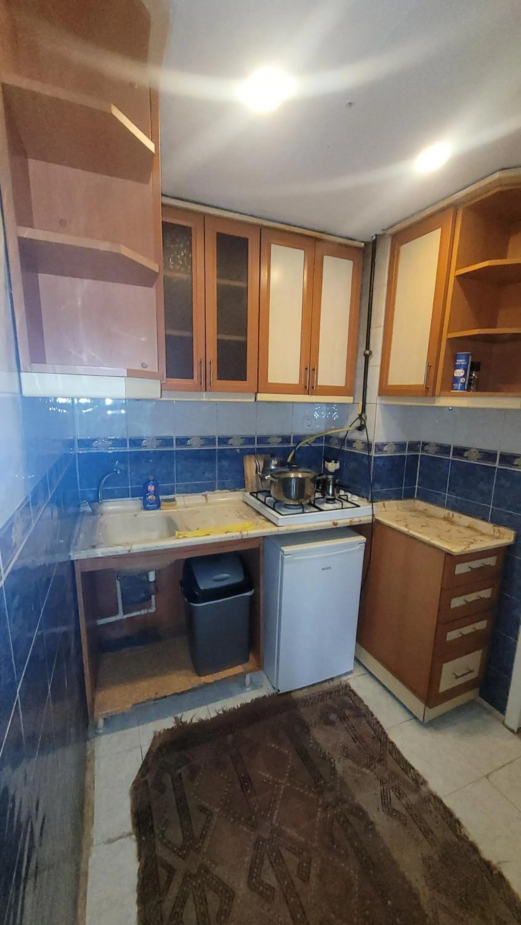 Kitchen or kitchenette in MEHMET BEY HOTEL