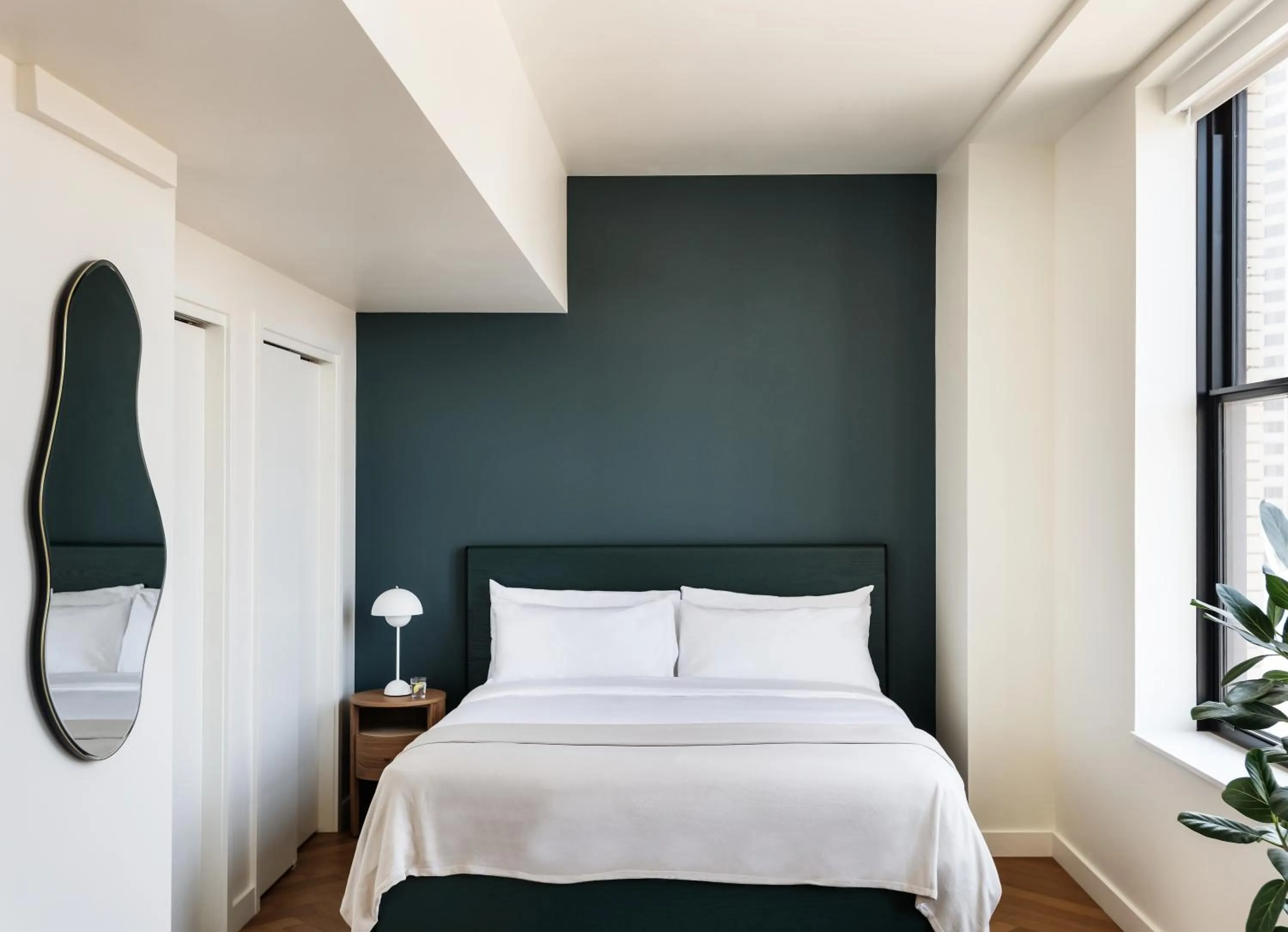 Bedroom, Bed in ROOST Detroit