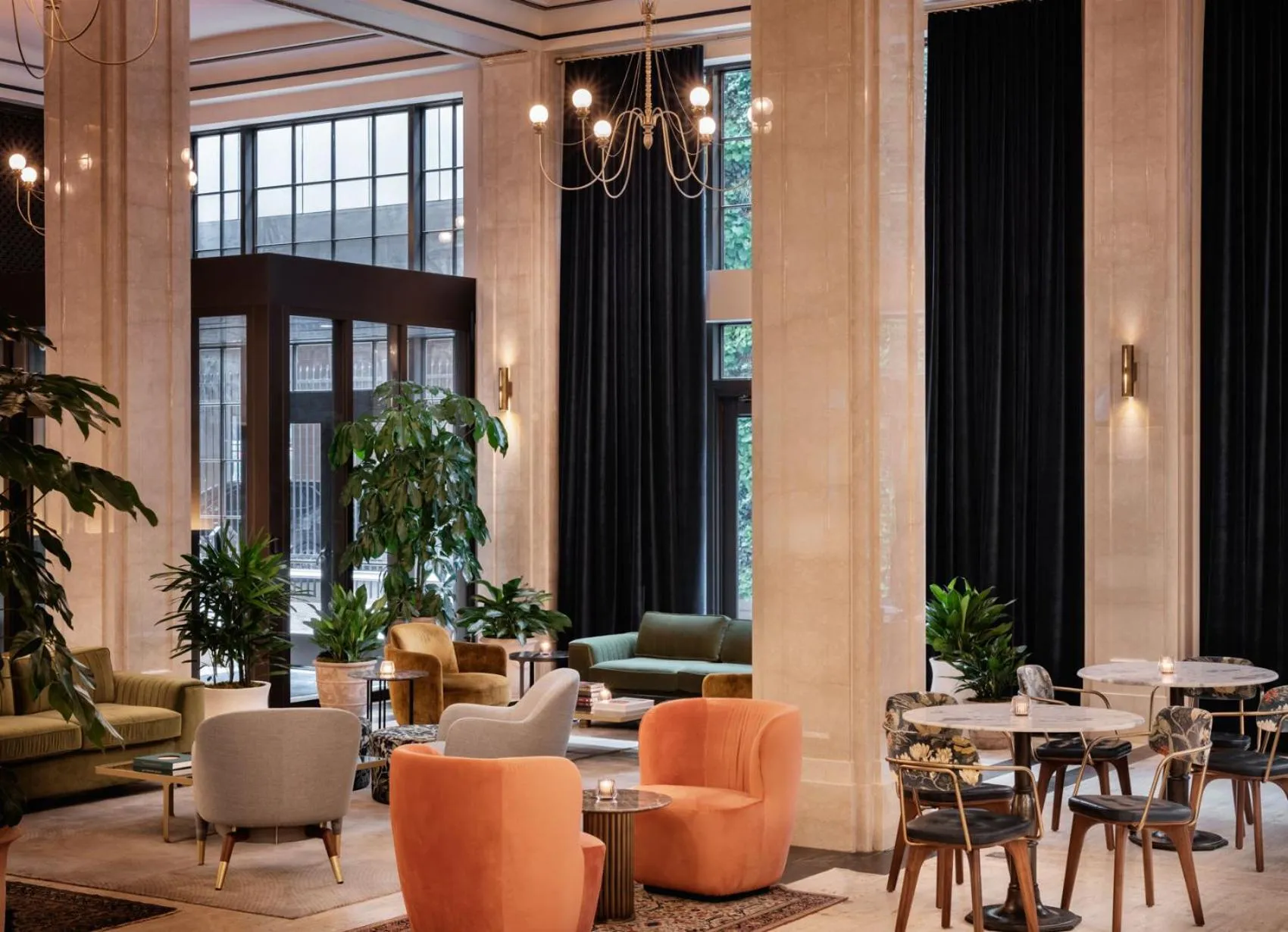 Lobby or reception in ROOST Detroit