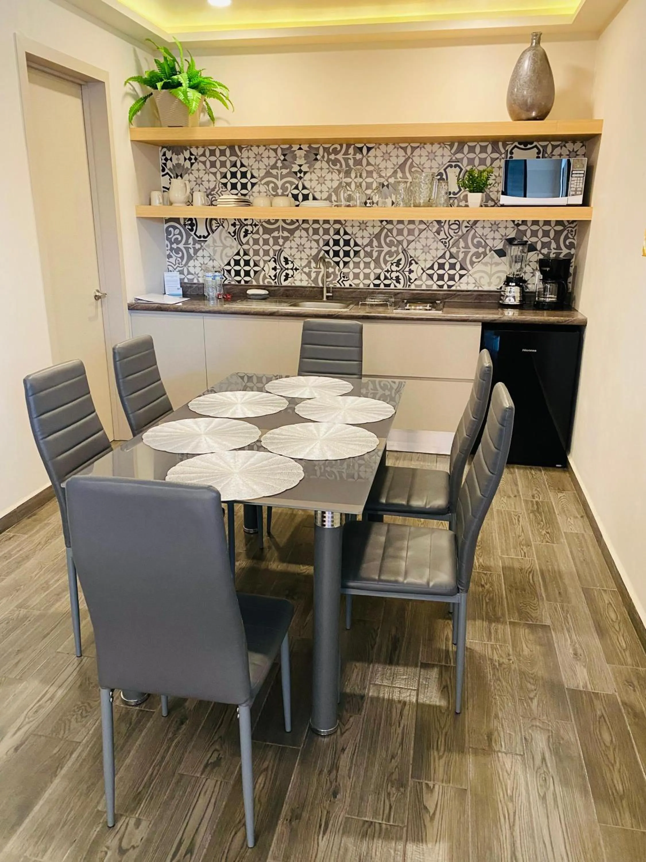Dining area in Loft Platino