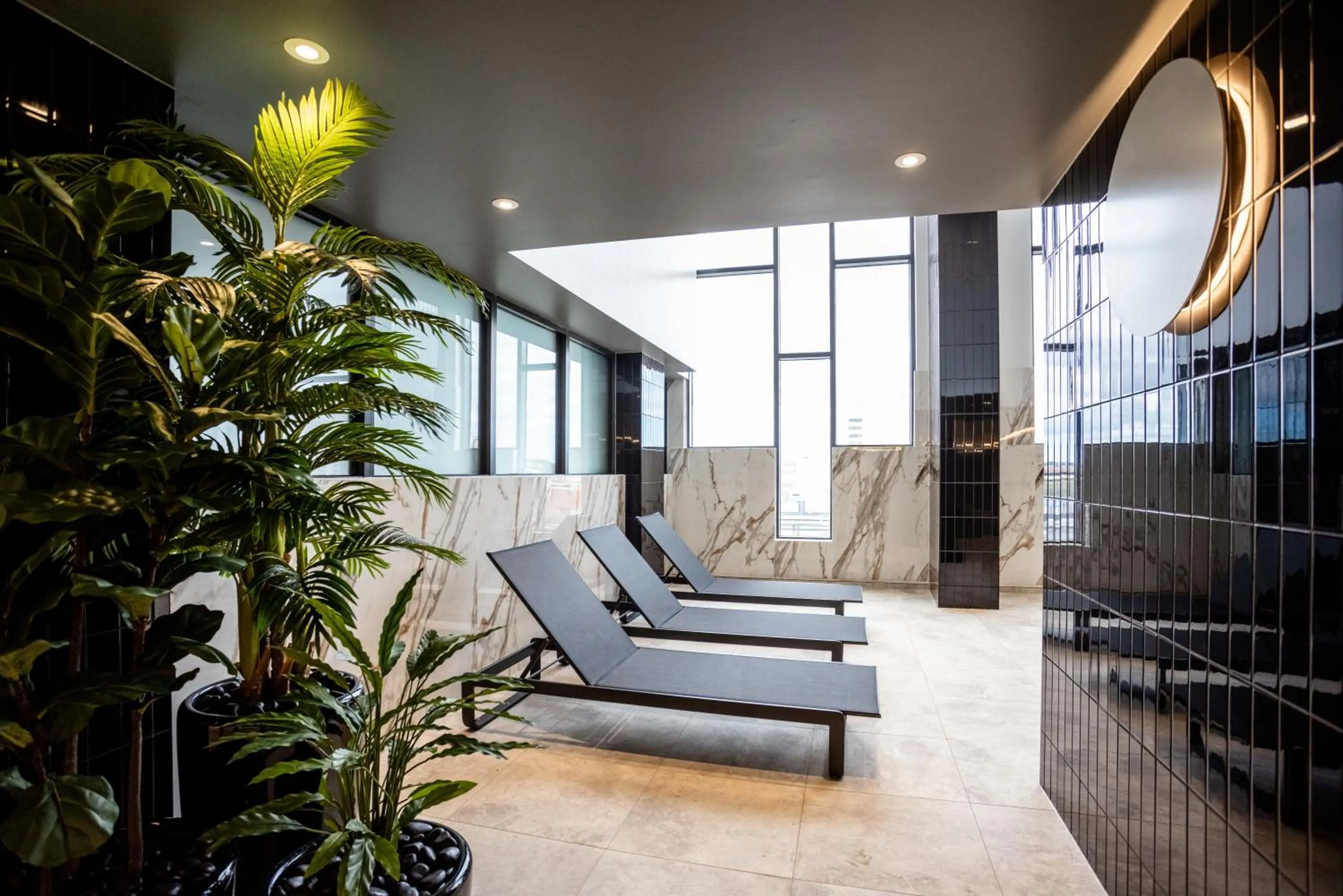 Swimming pool in Meriton Suites Liverpool