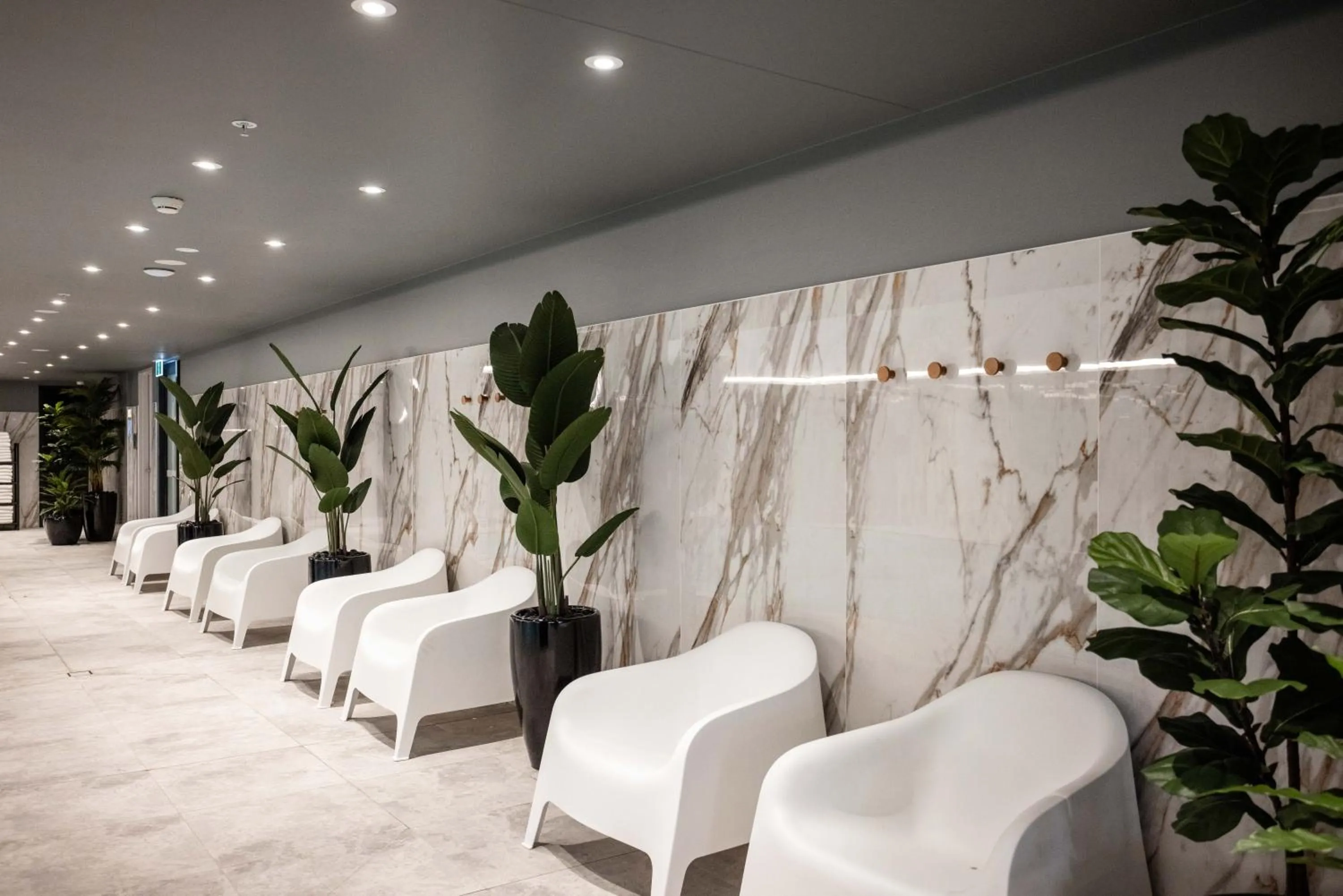 Swimming pool in Meriton Suites Liverpool