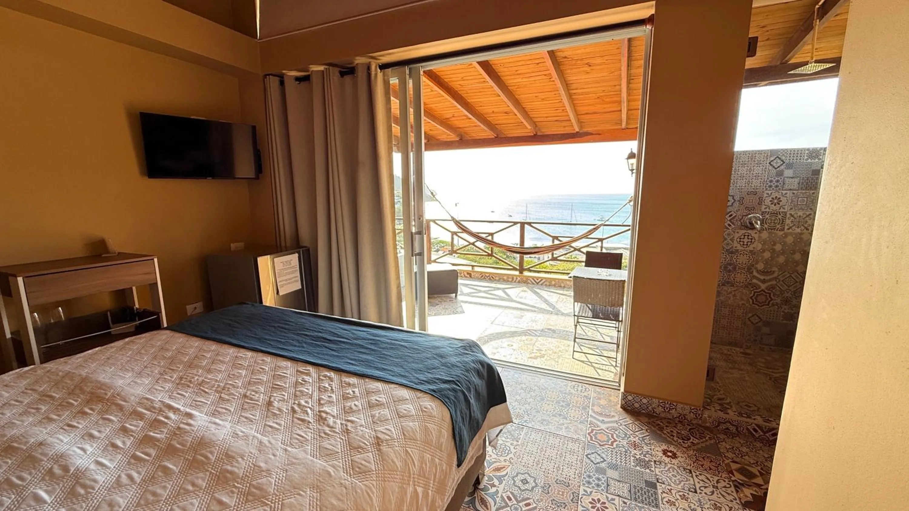 Bed in Cabañas Paraiso