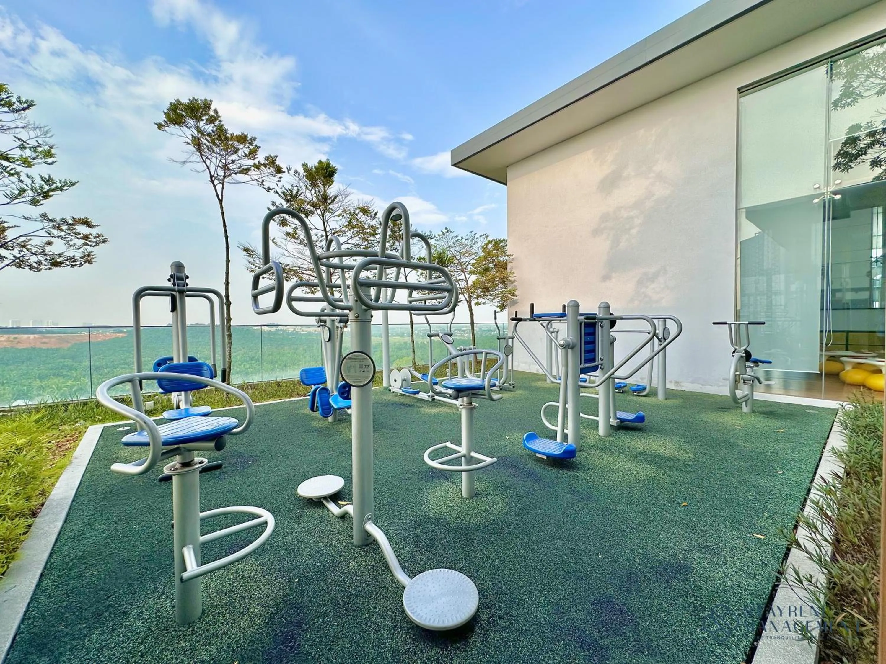 Fitness centre/facilities in Grand Medini Residence Nusajaya by Stayrene
