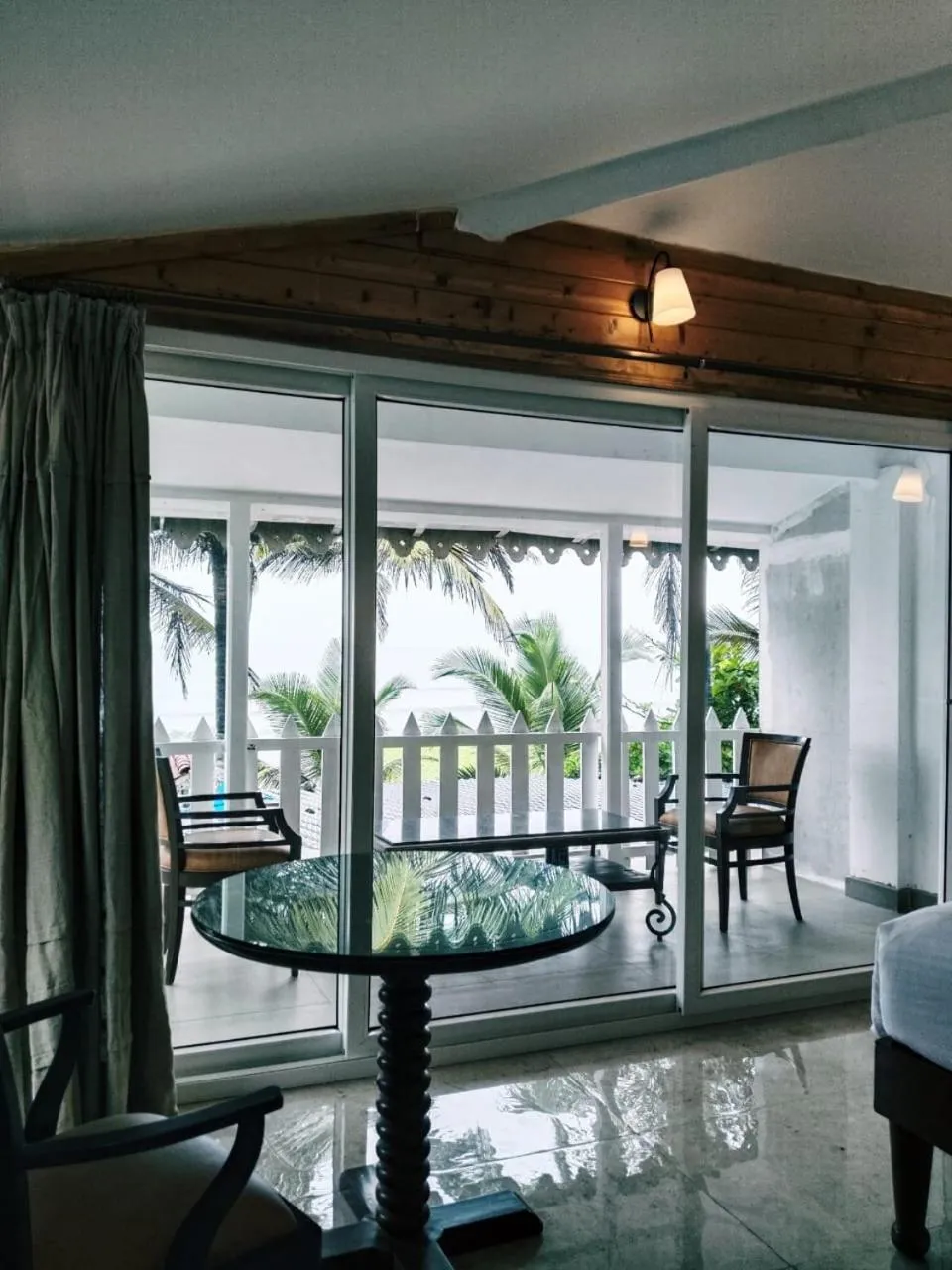 Patio in Nasya Beachside Cottages