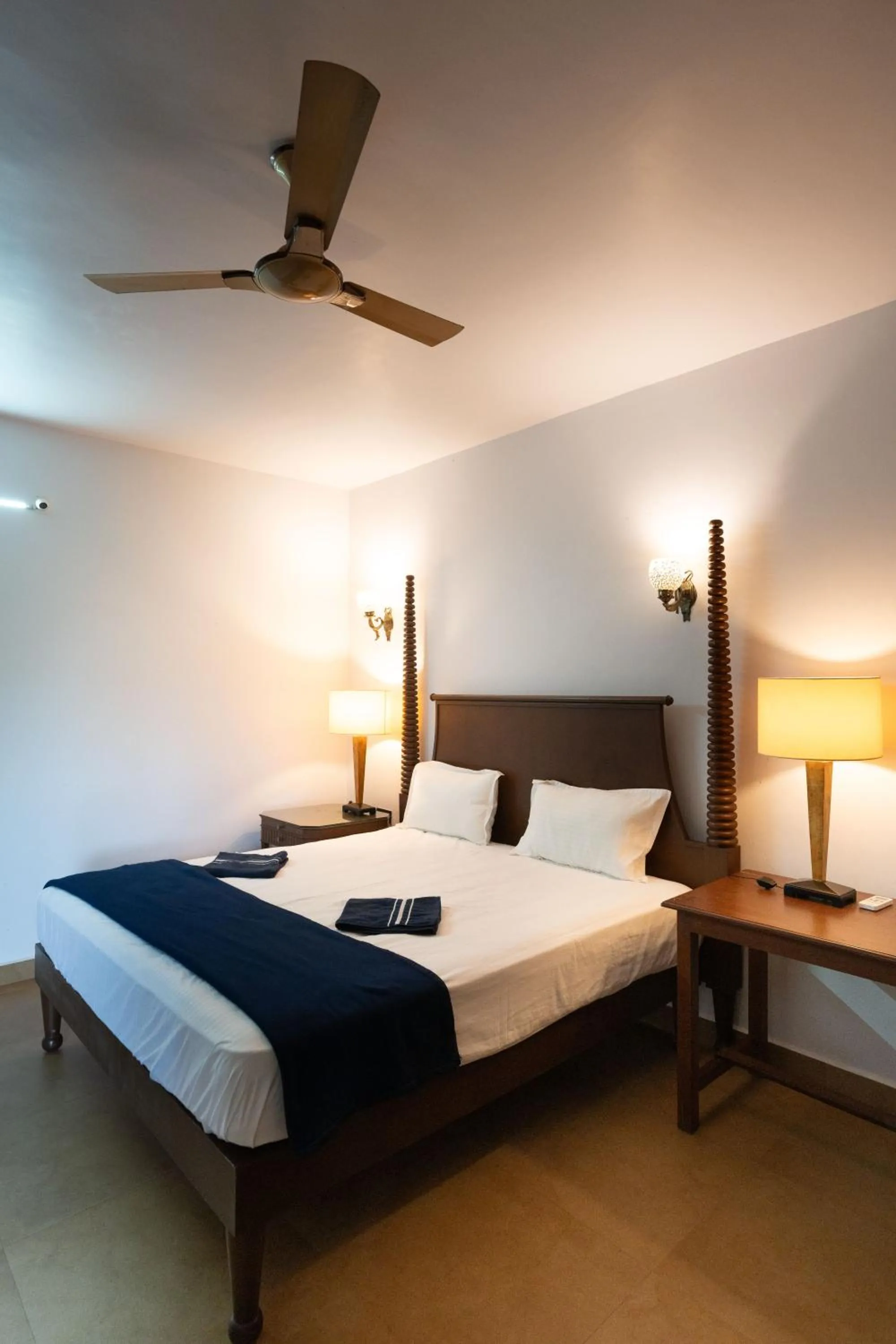 Bed in Nasya Beachside Cottages