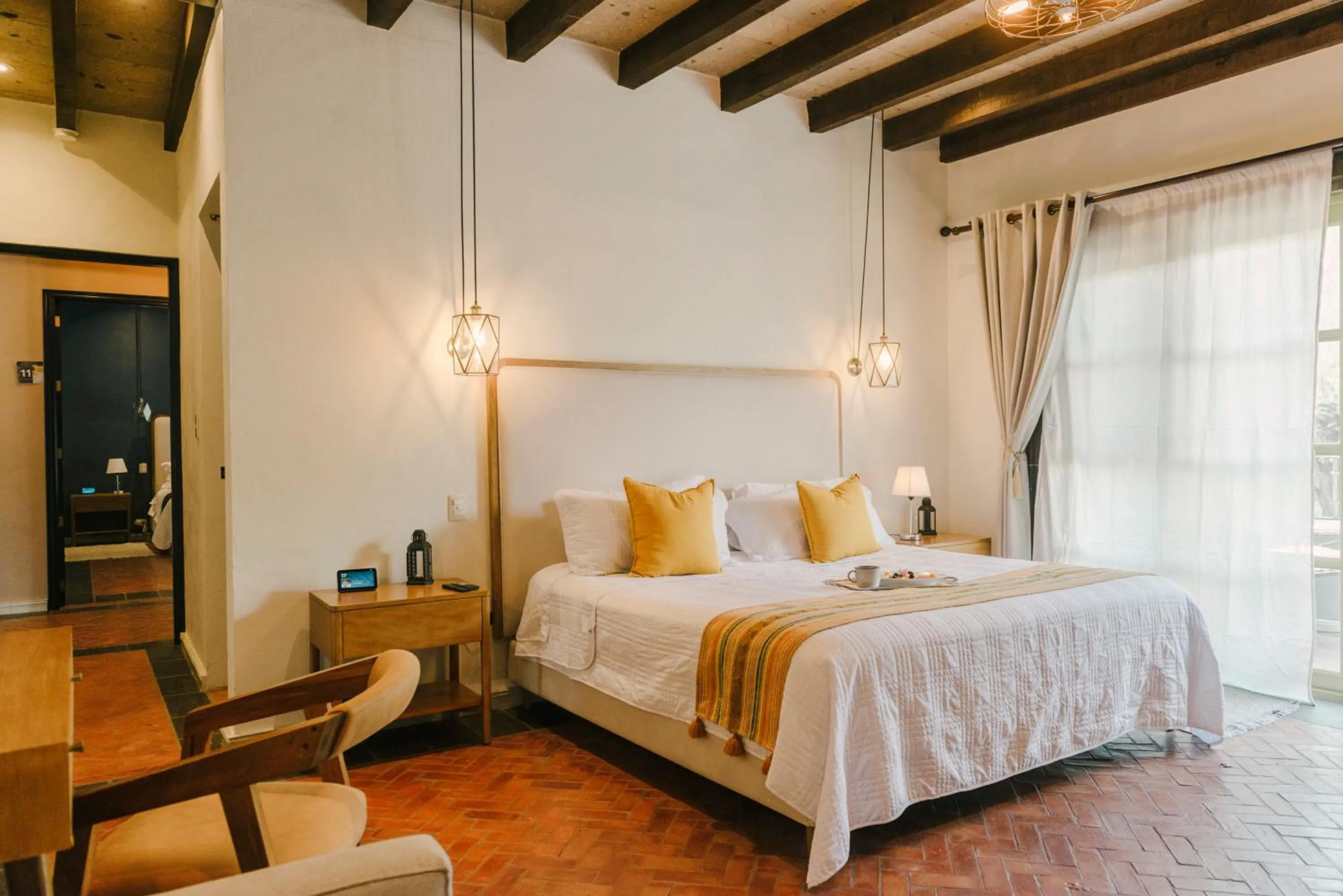 Bed in Agua Santa Hotel Boutique