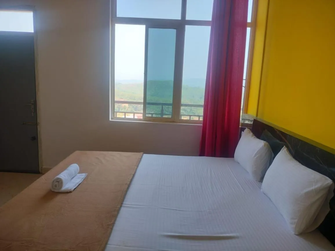 Bed in Hotel Golden Heights Gokarna