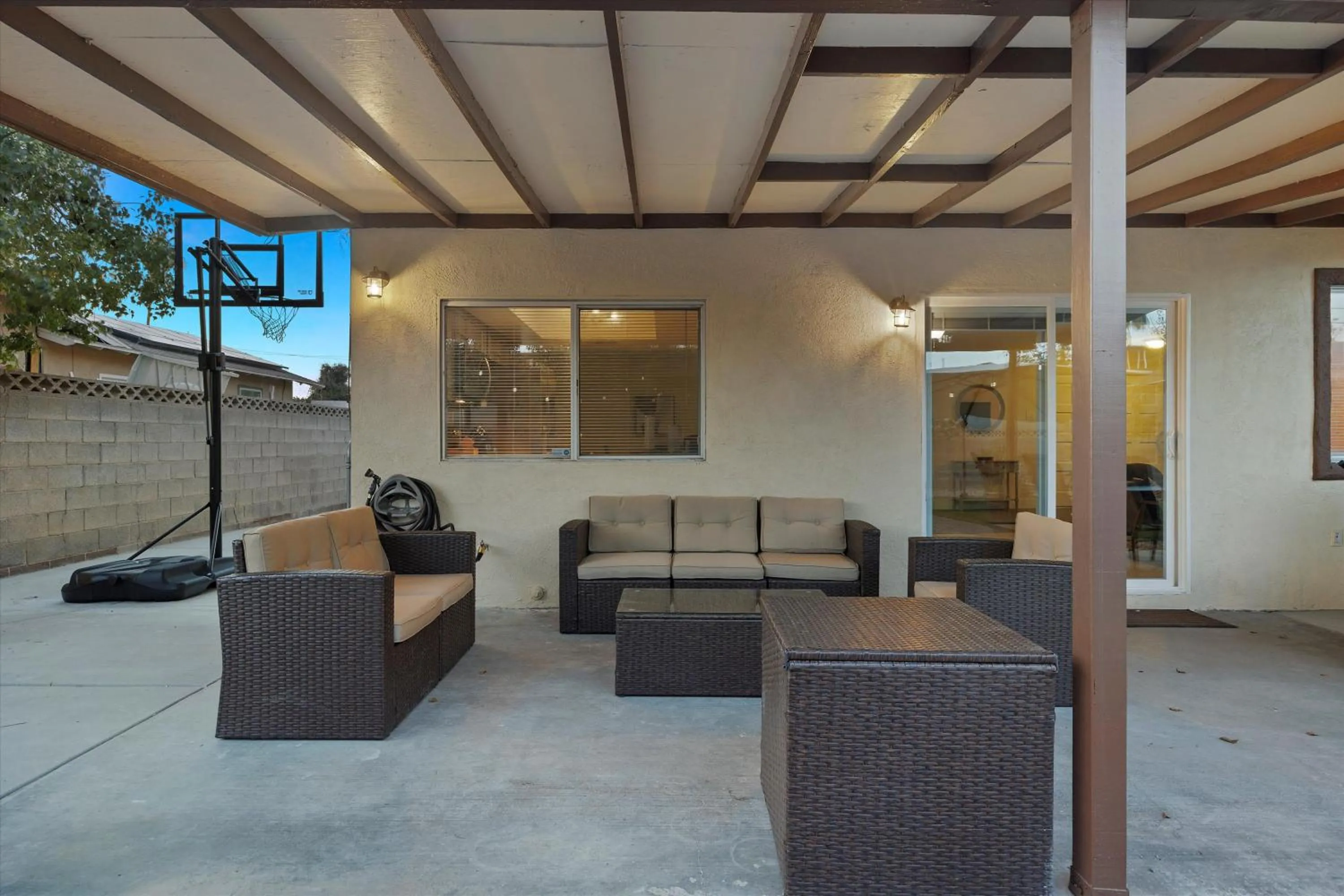 Stylish home with pool and spa