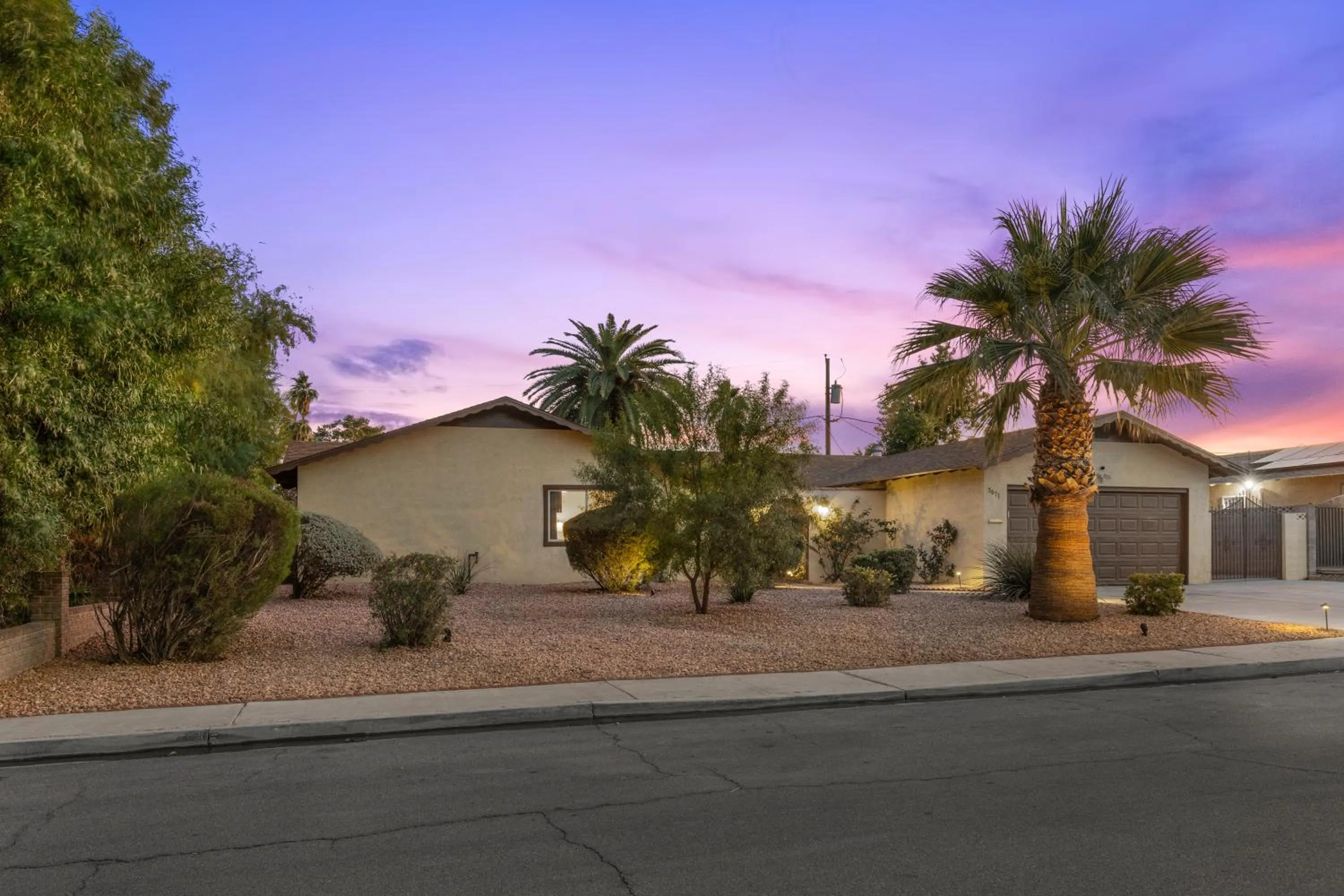 Stylish home with pool and spa