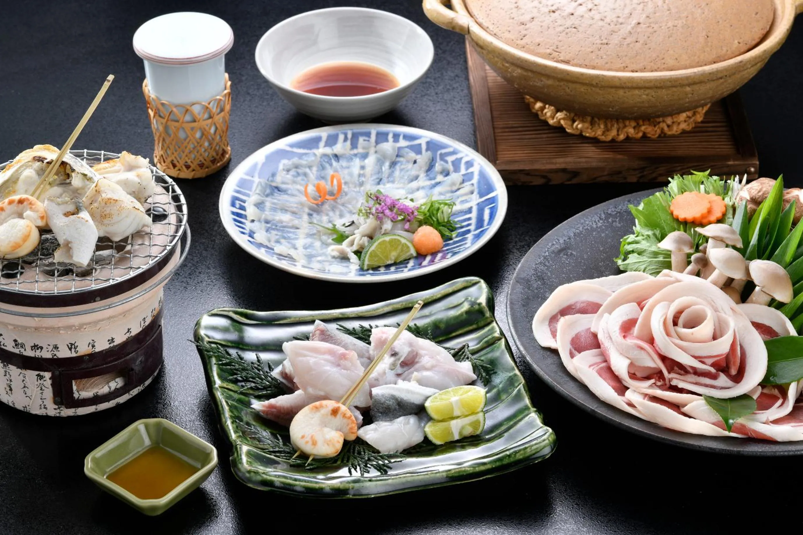 Food close-up in Ryokan Sumiya Kihoan