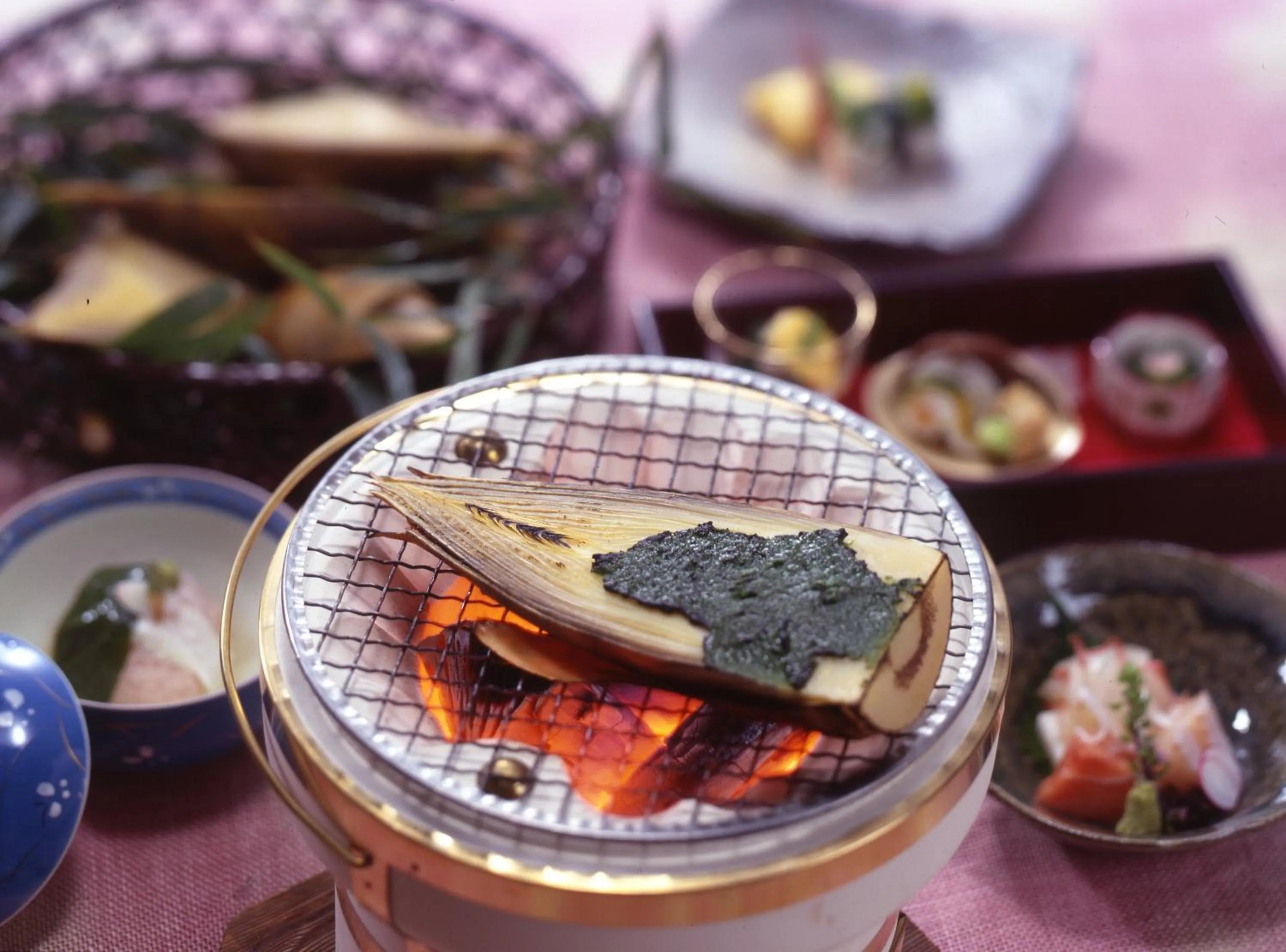 Food close-up in Ryokan Sumiya Kihoan