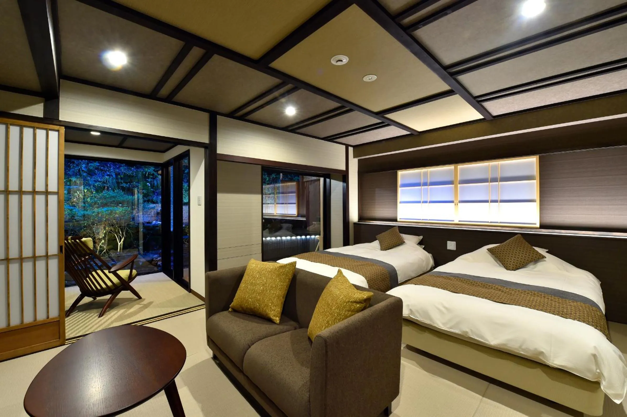 Bed in Ryokan Sumiya Kihoan