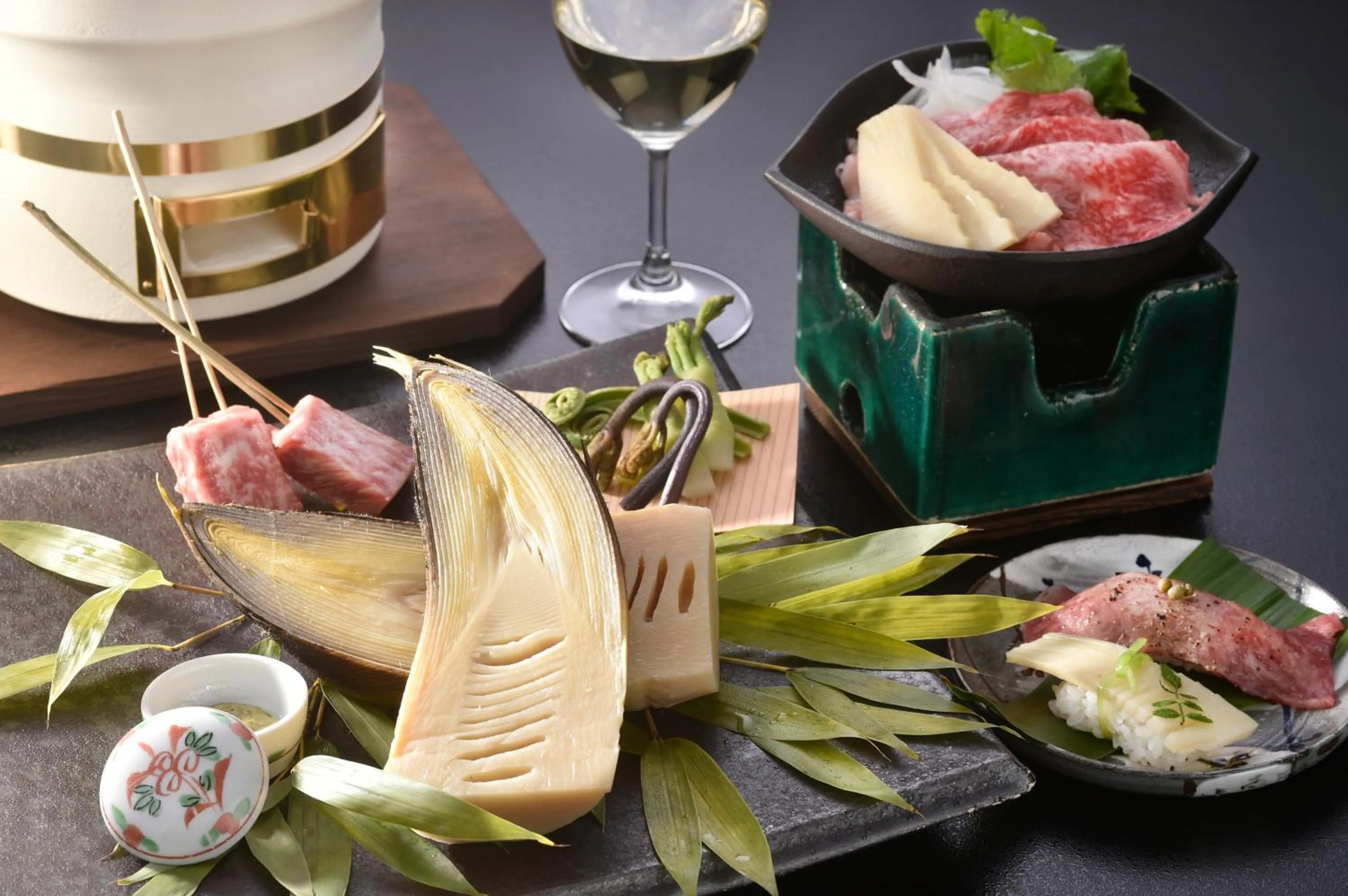 Food close-up in Ryokan Sumiya Kihoan