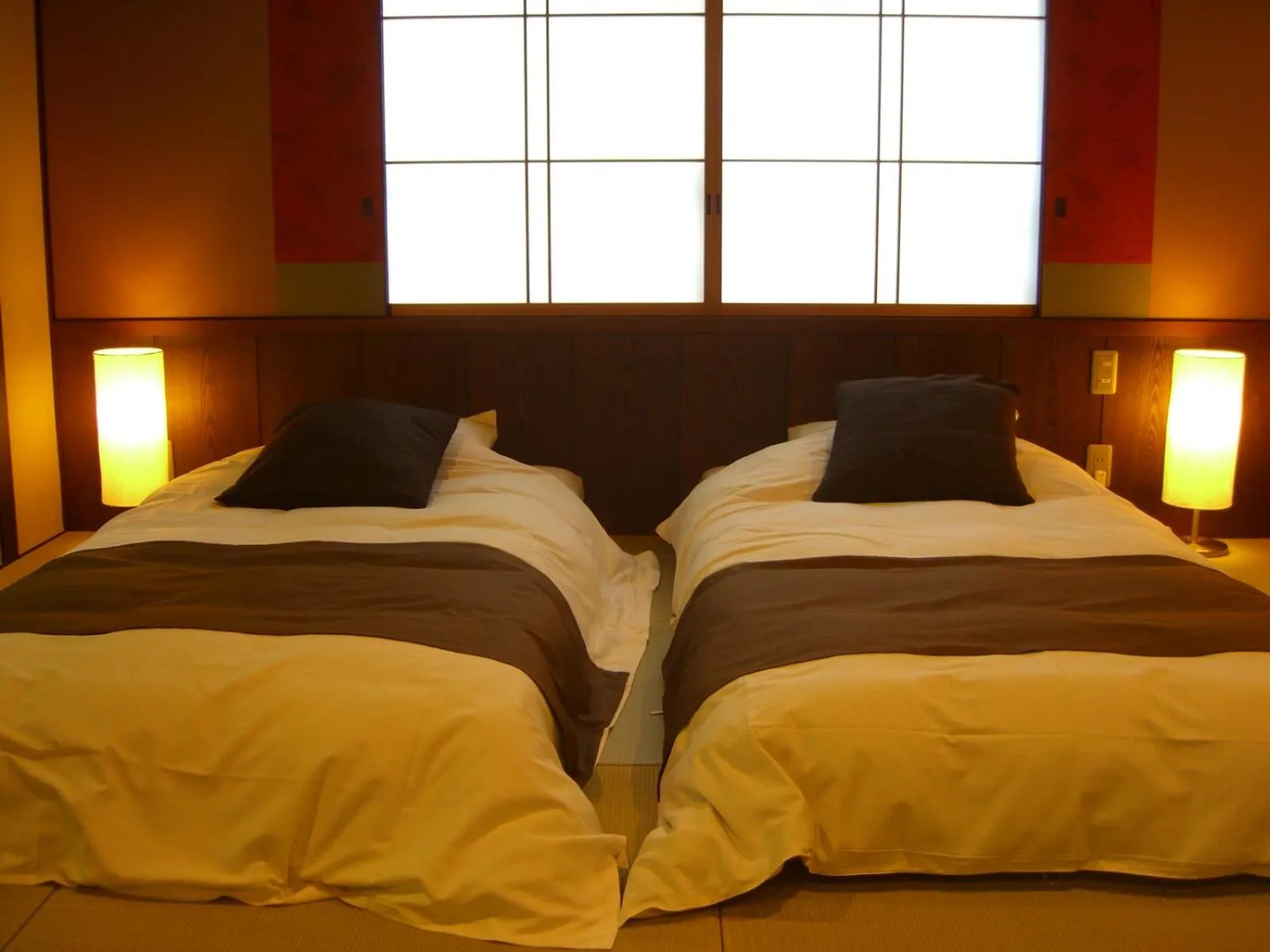 Bed in Ryokan Sumiya Kihoan