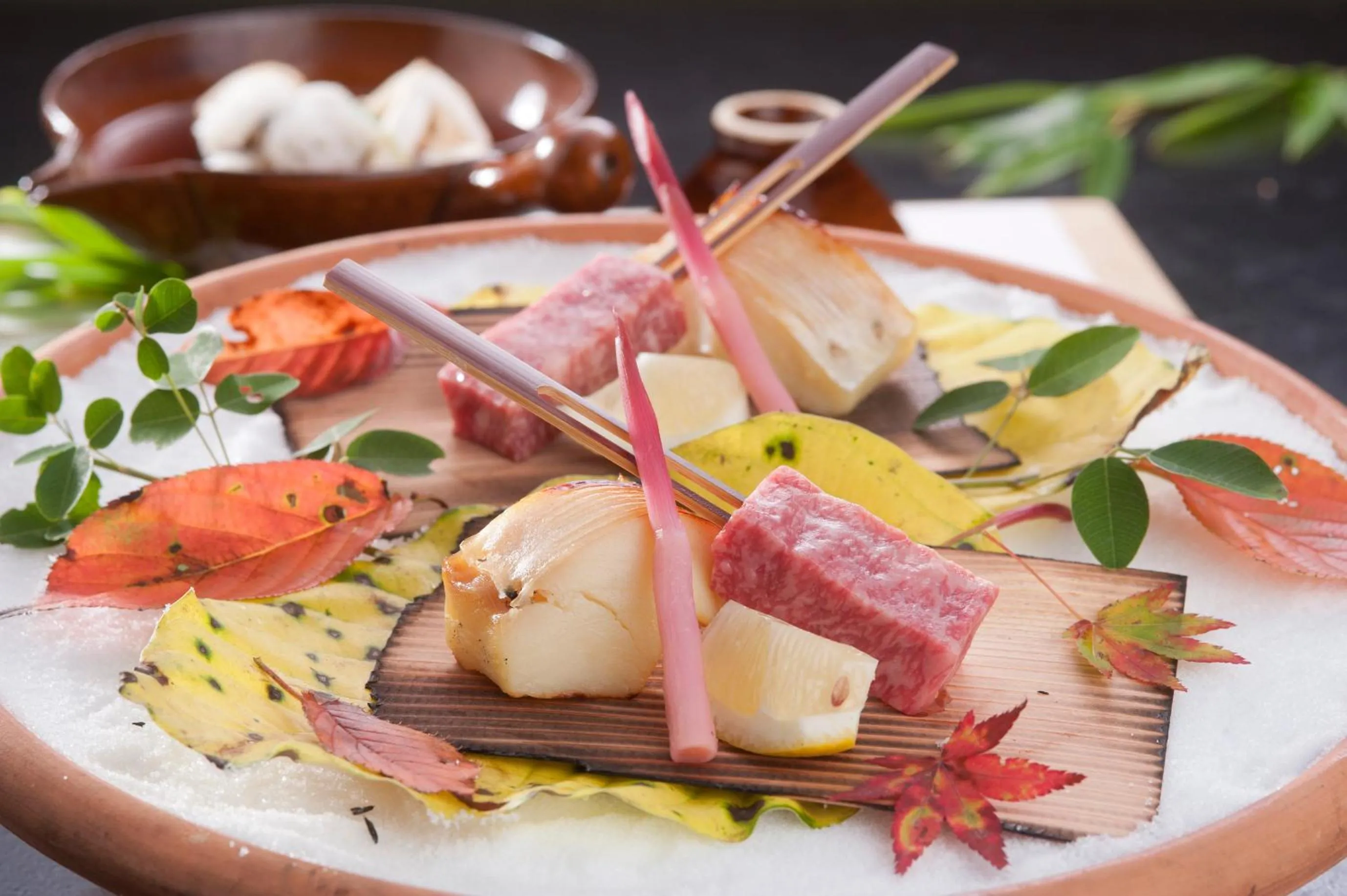 Food close-up in Ryokan Sumiya Kihoan