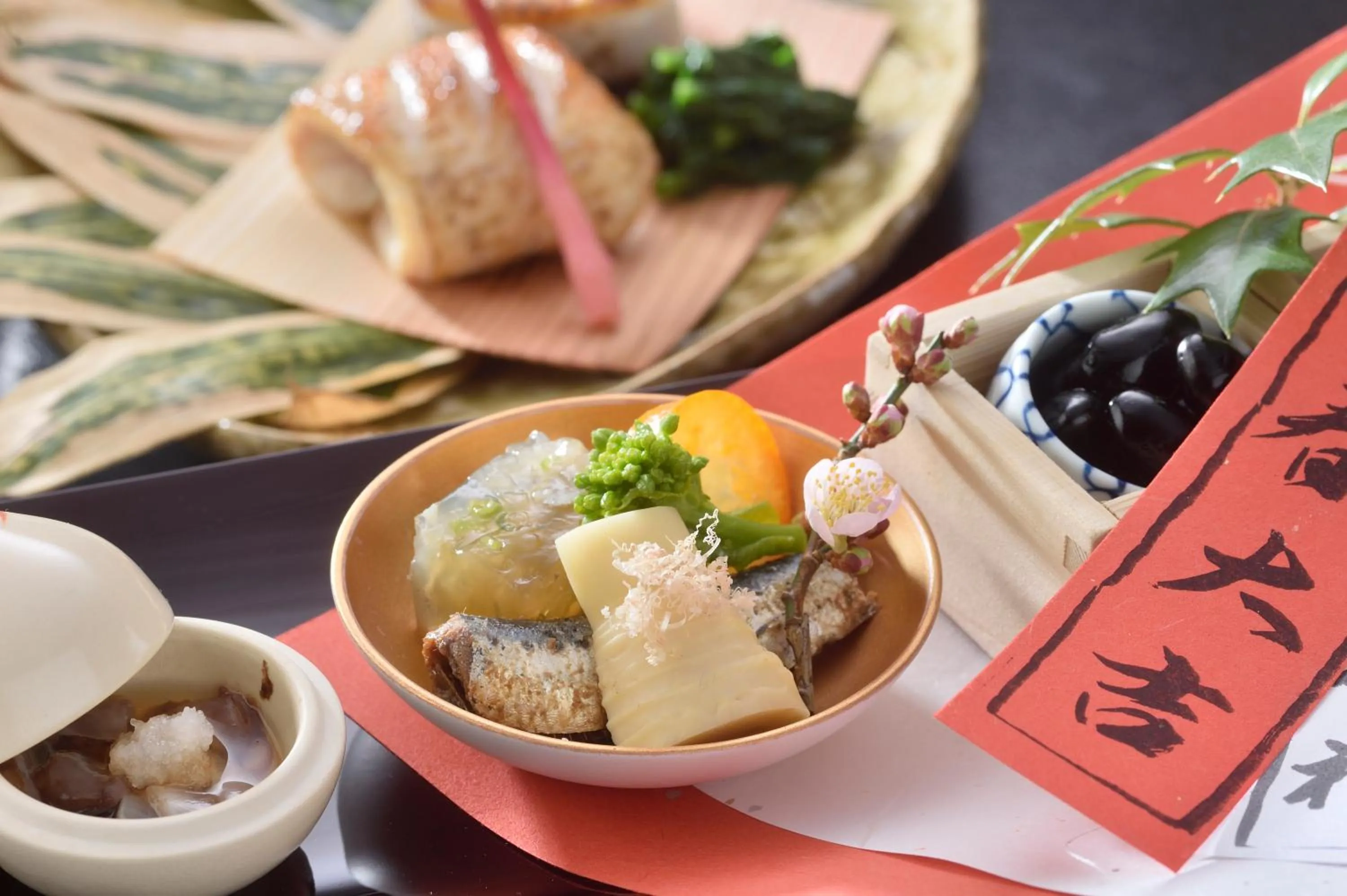 Food close-up in Ryokan Sumiya Kihoan