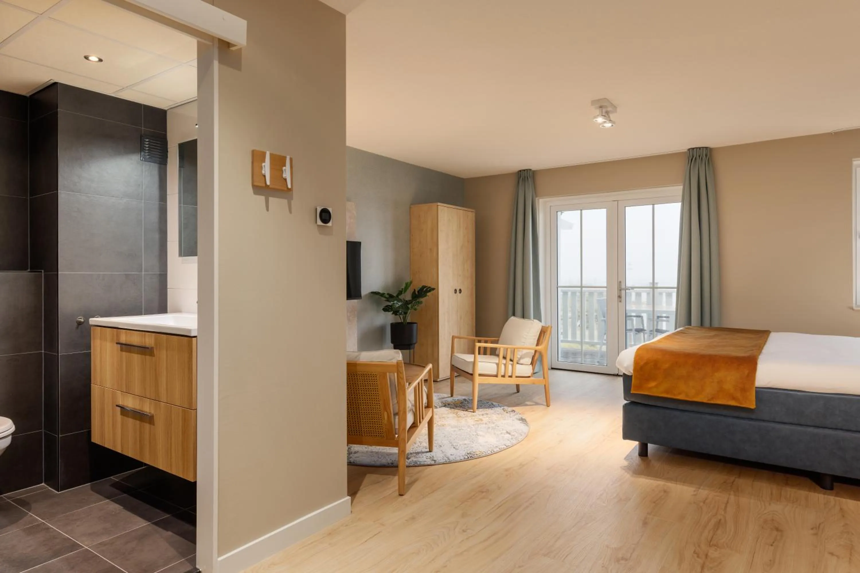 Bed in Beachhotel Cape Helius