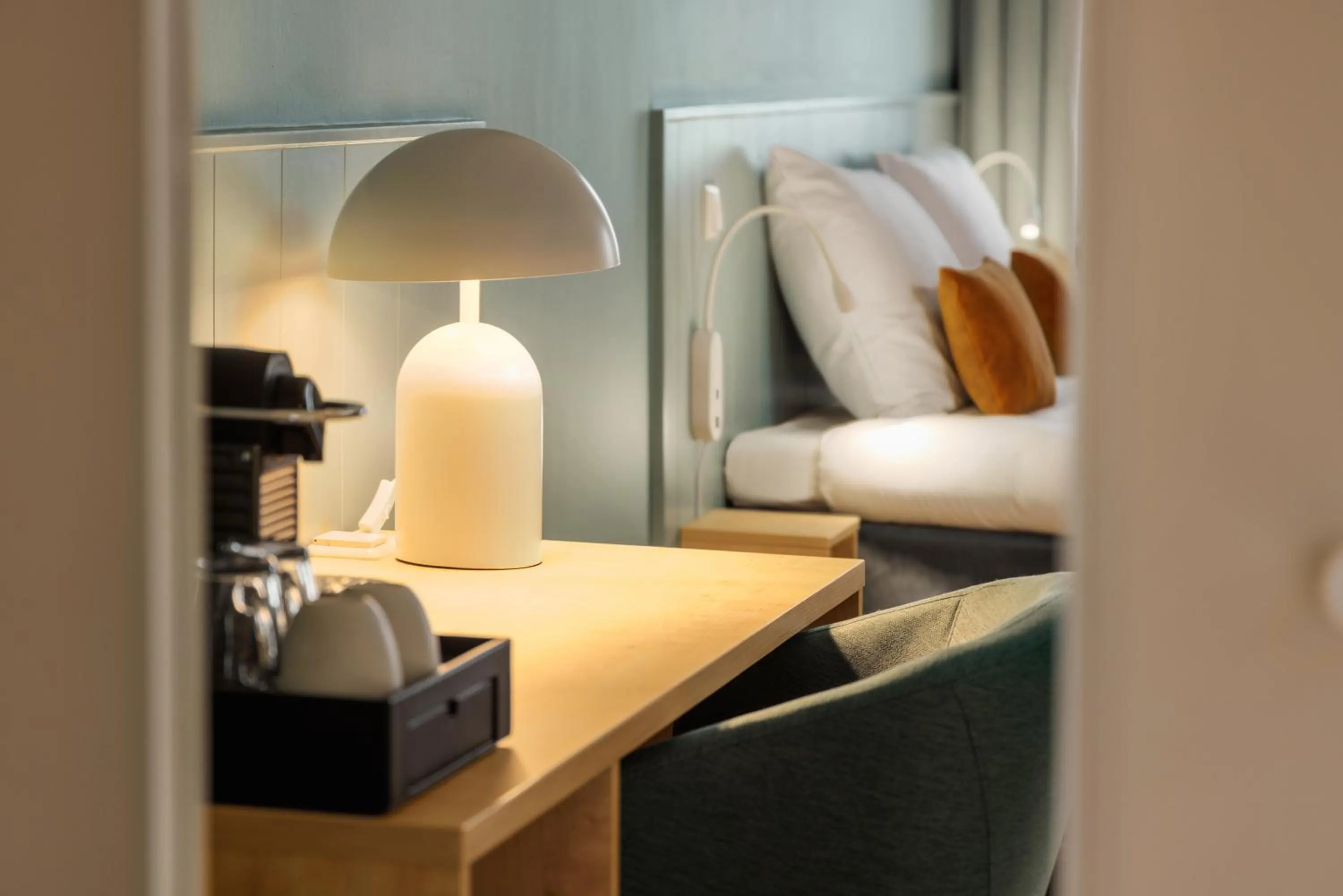 Bed in Beachhotel Cape Helius