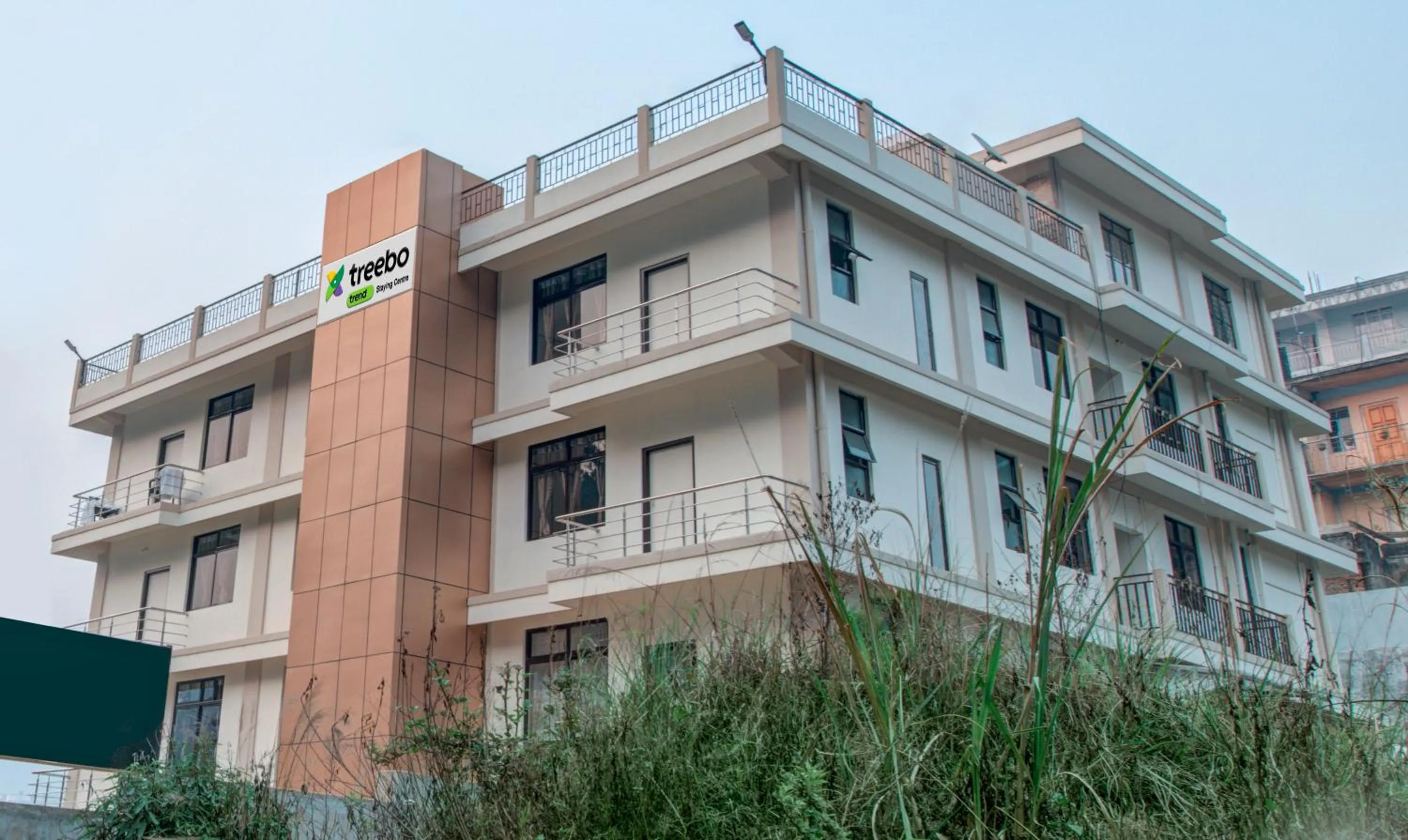 Property building in Treebo Staying Center