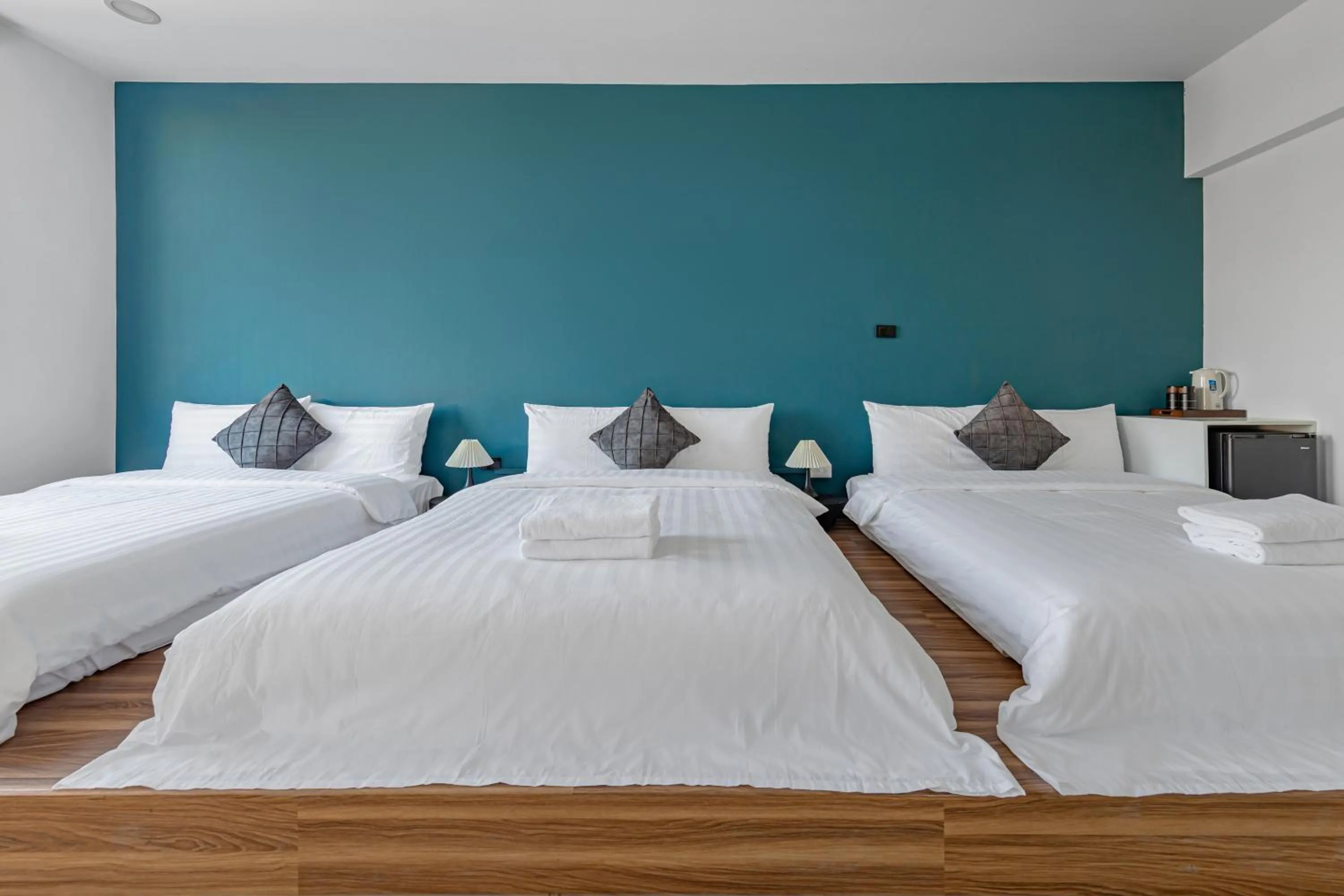 Bed in Sunset Mu Style Inn