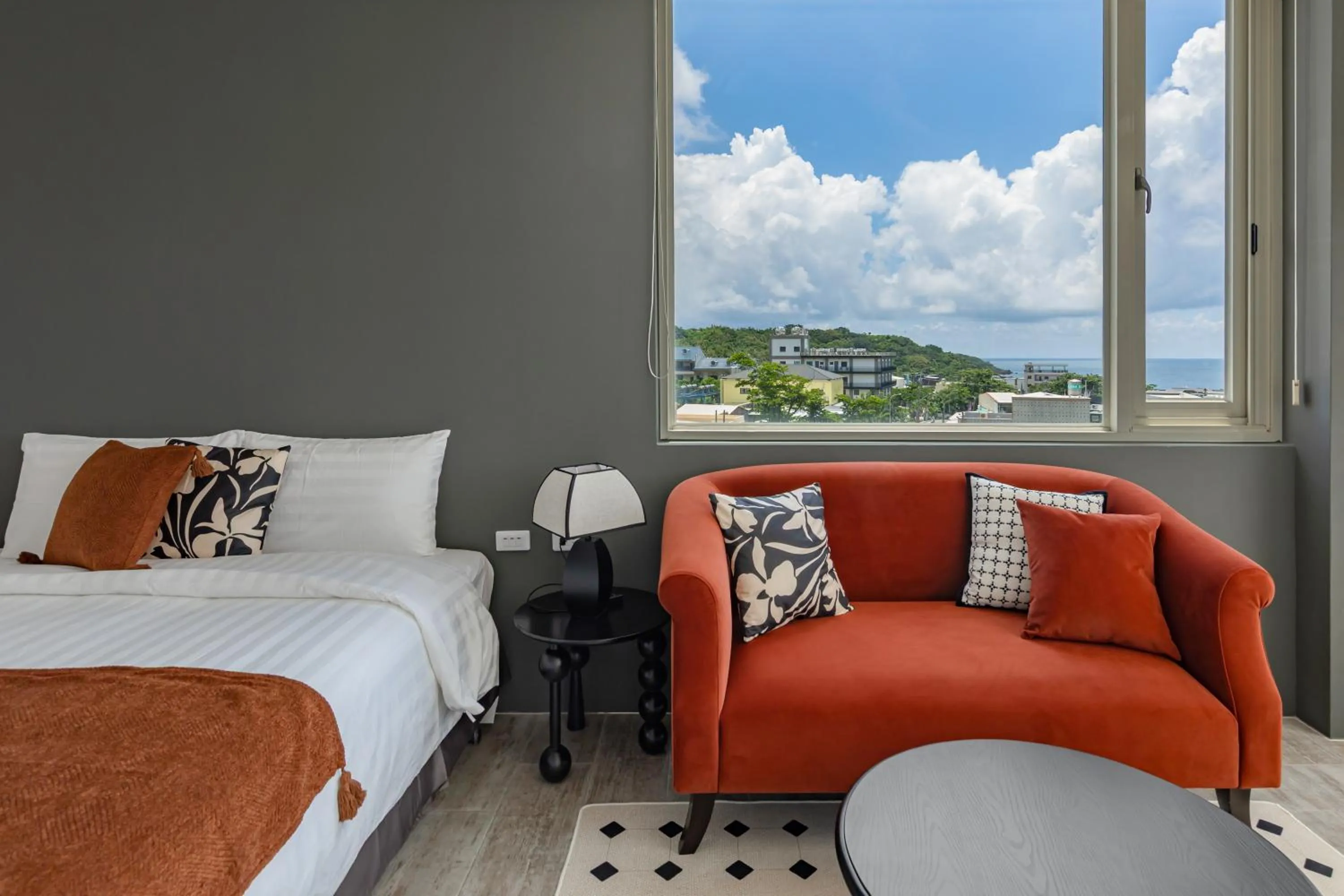 Bed in Sunset Mu Style Inn