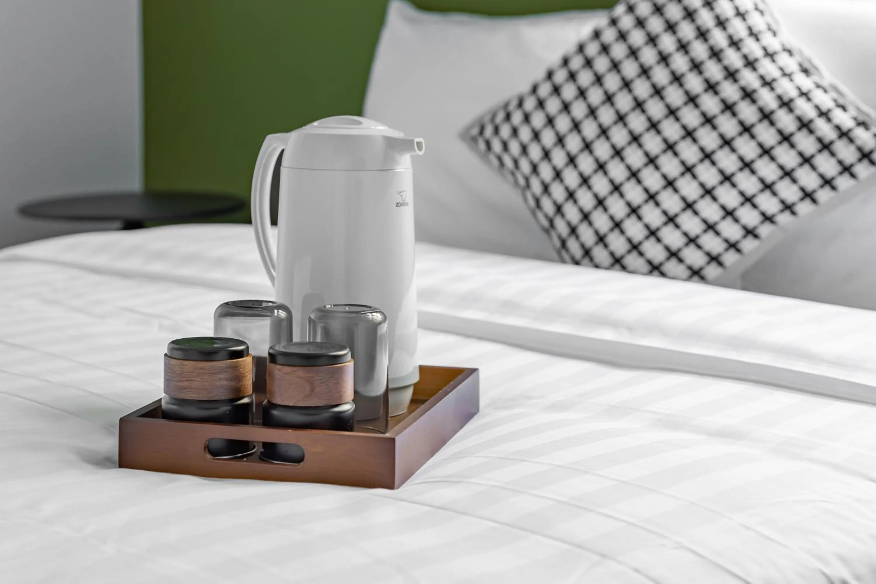 Bed in Sunset Mu Style Inn