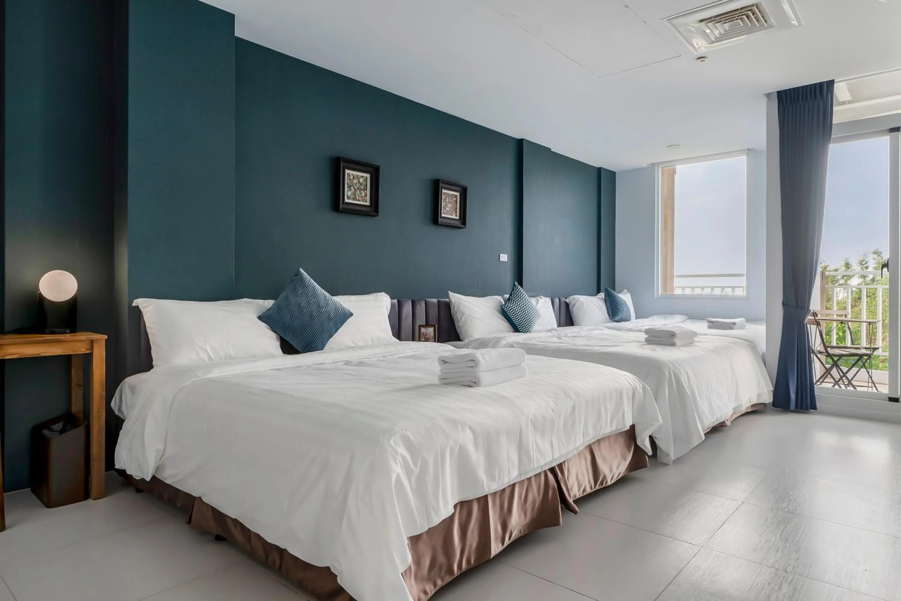 Bedroom, Bed in Sunset Mu Style Inn