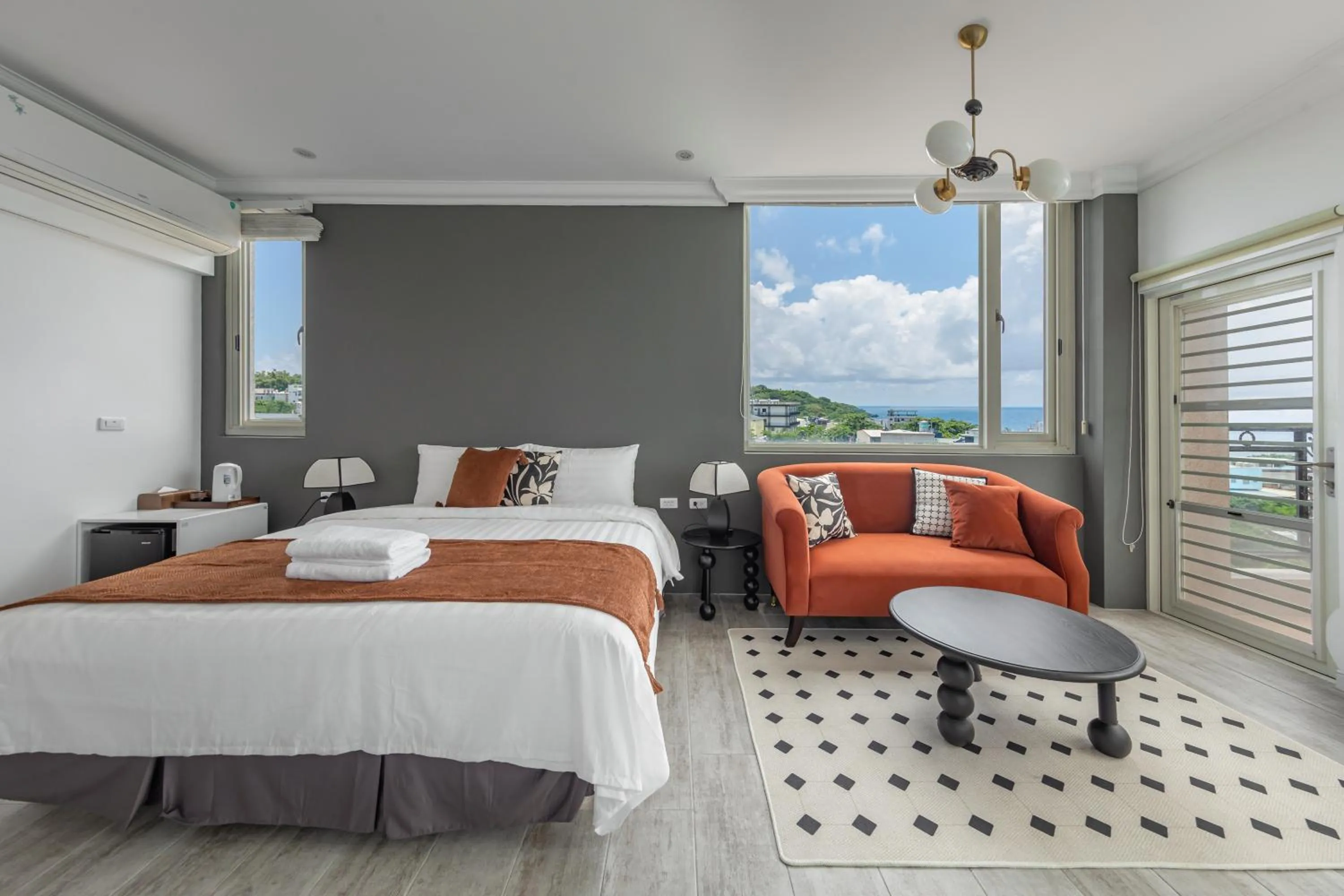 Bed in Sunset Mu Style Inn