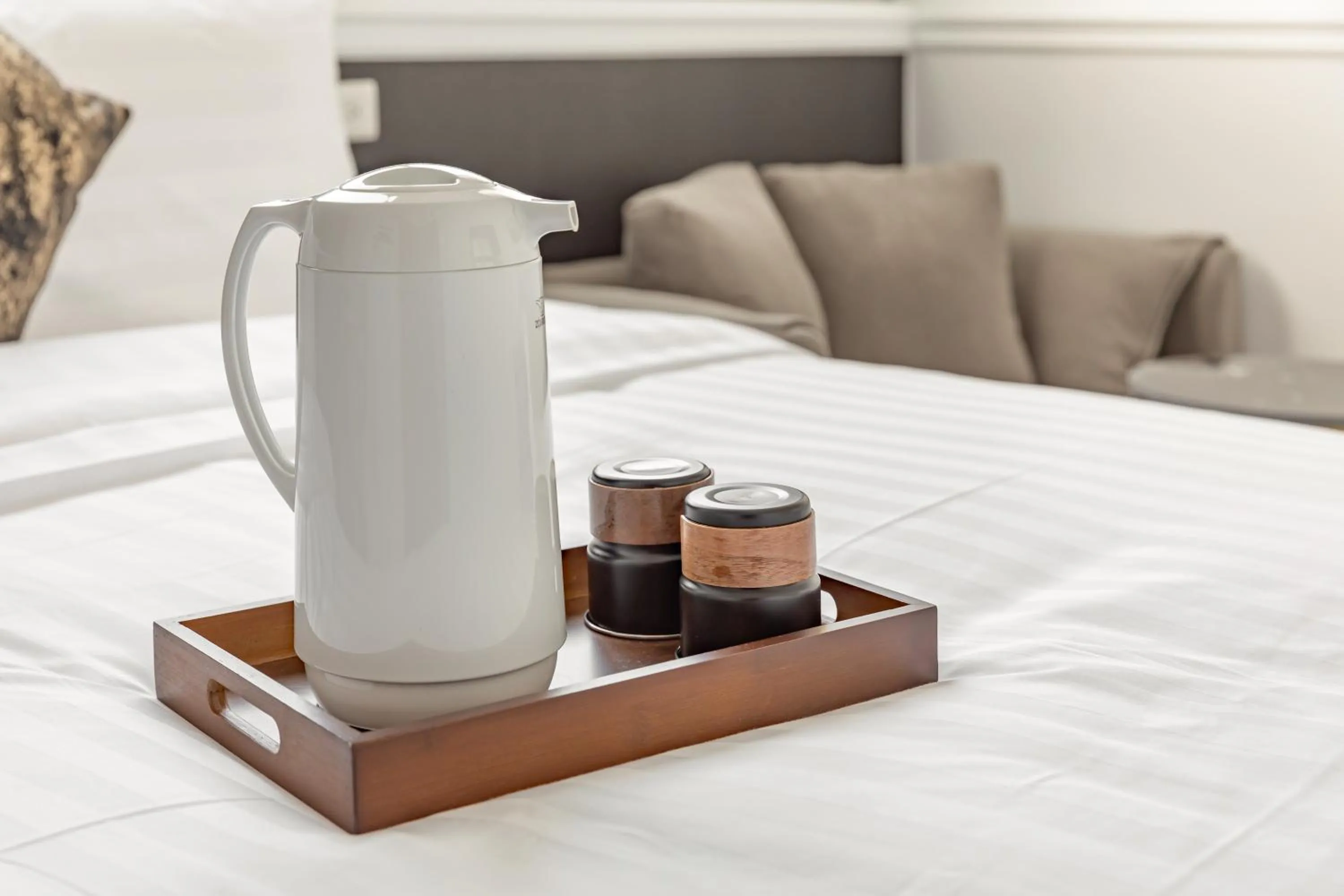 Bed in Sunset Mu Style Inn