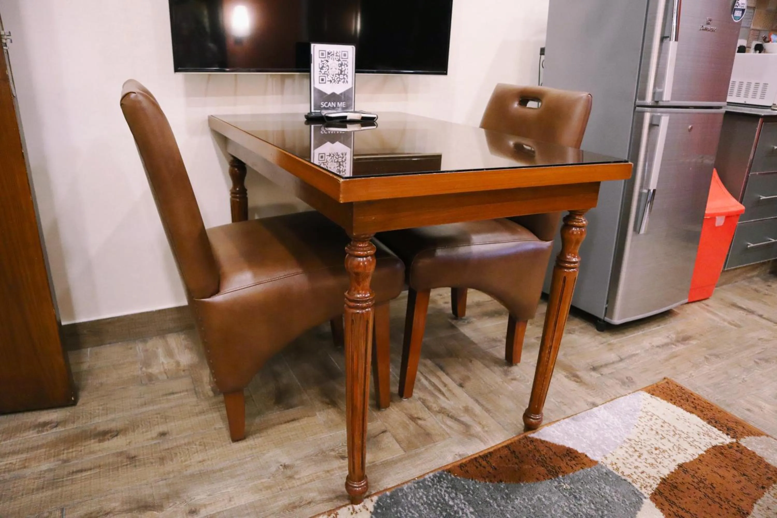 Kitchen or kitchenette in Hayyat Luxury Hotel Suites