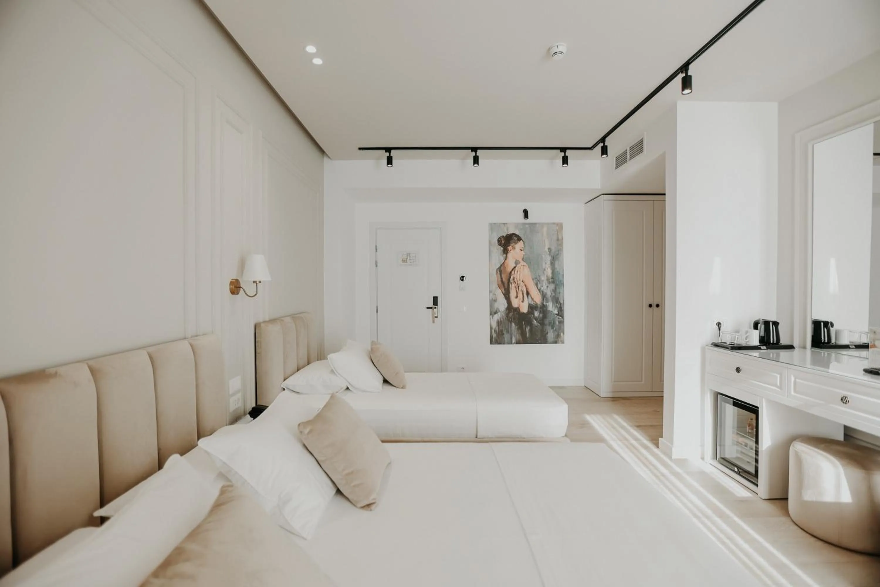 Bed in Seaside Hotel