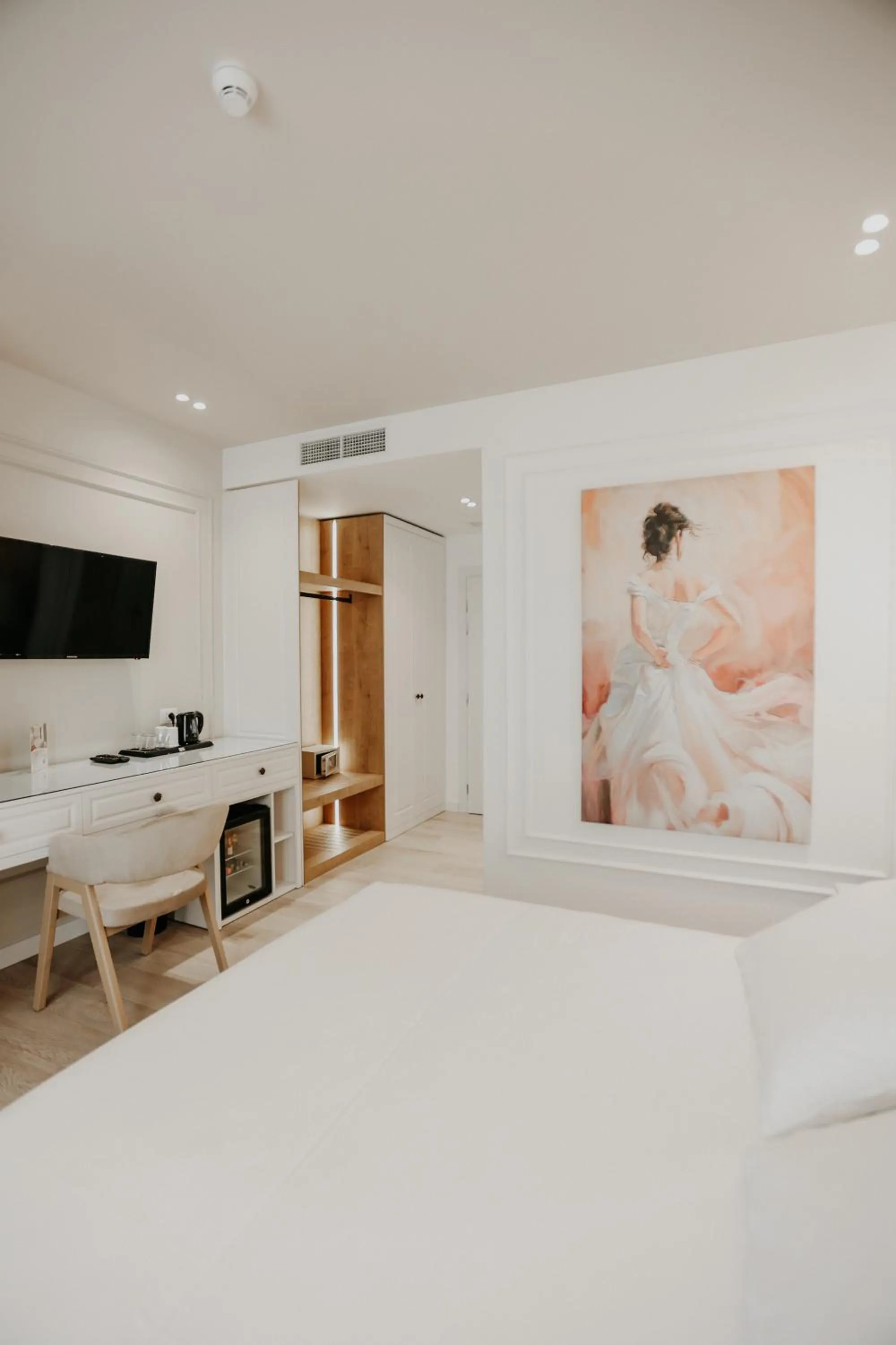 TV and multimedia, Bed in Seaside Hotel