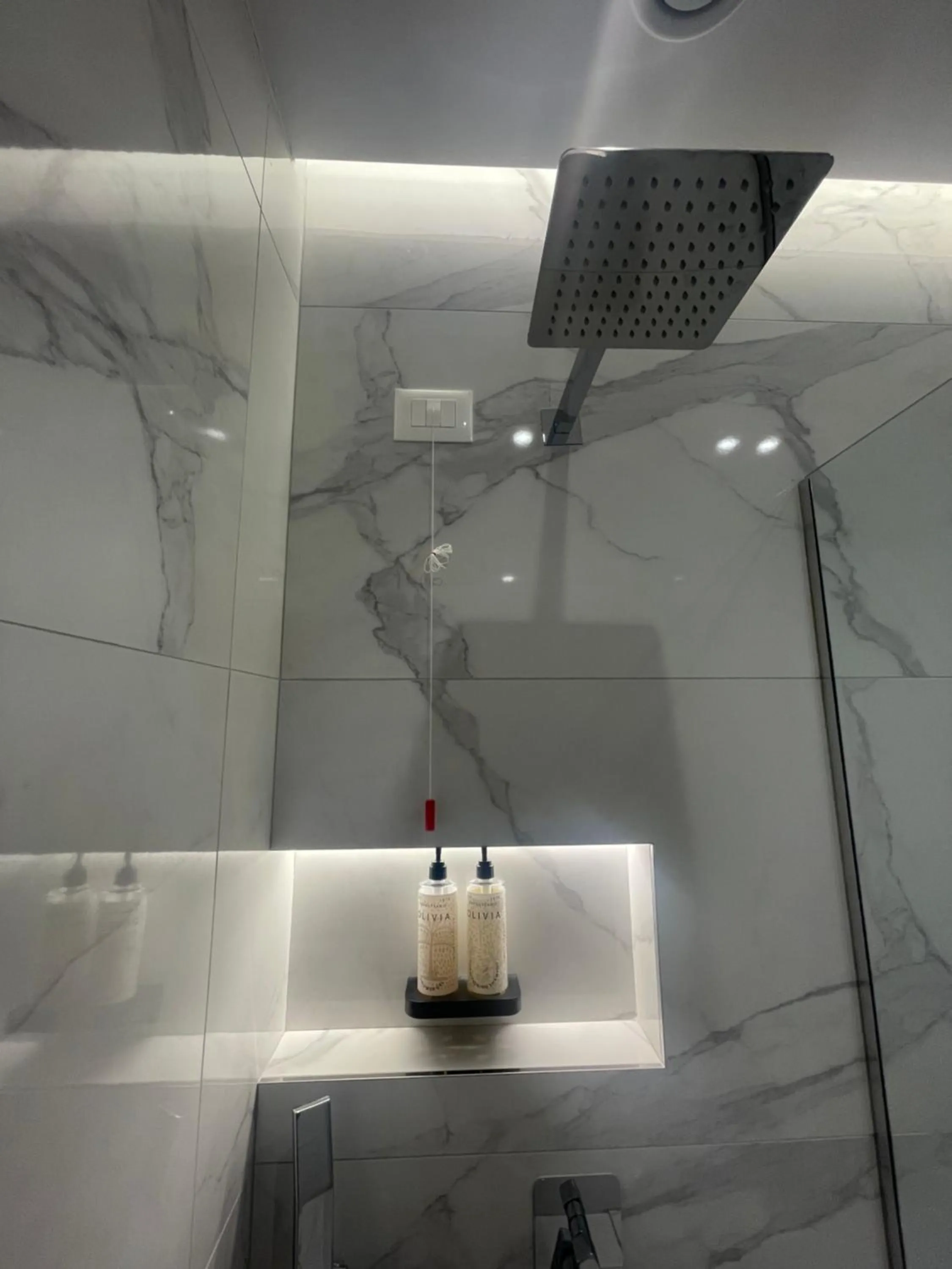 Shower in Seaside Hotel