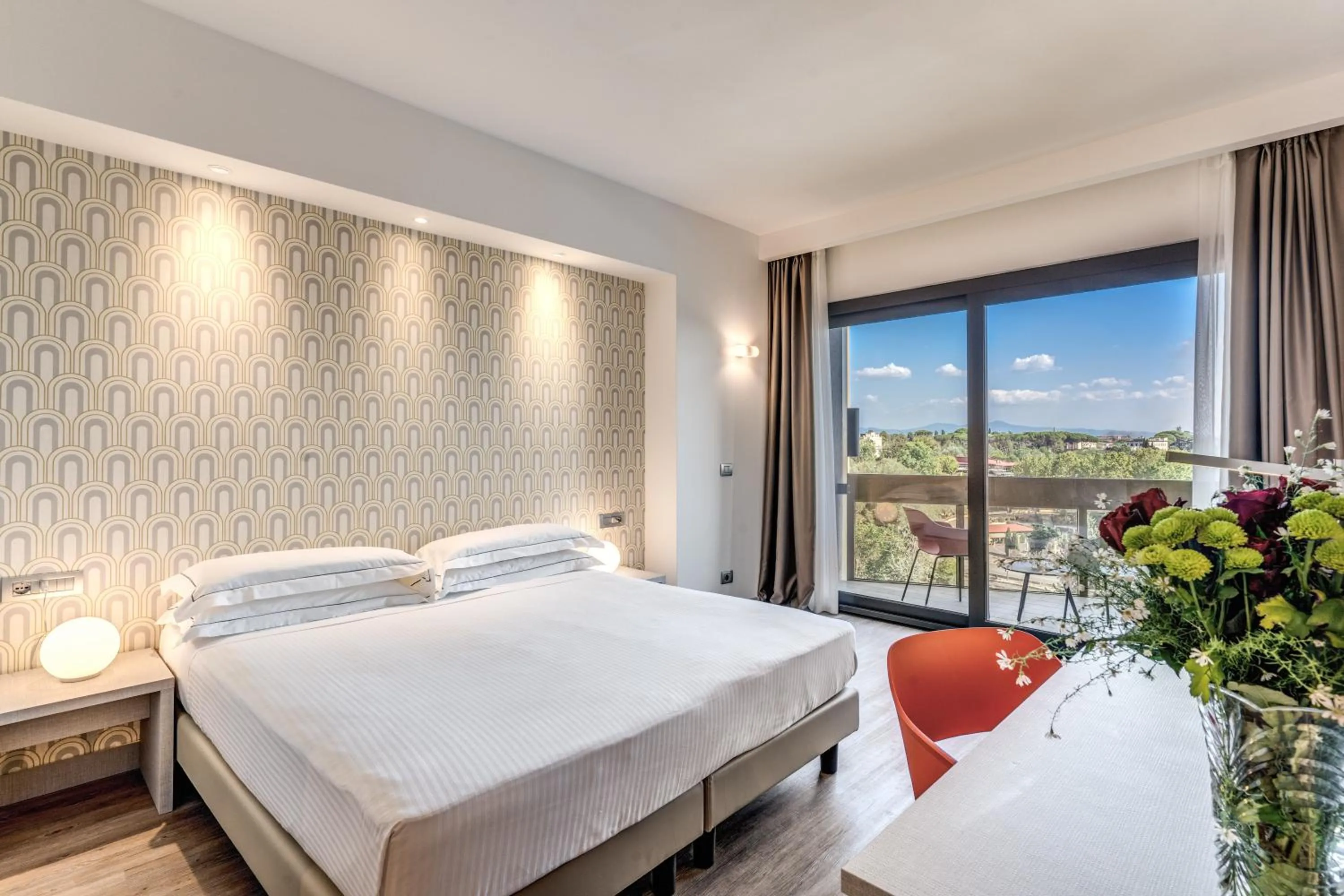 Bed in Hotel Midas Roma - A member of Barcelo Hotel Group