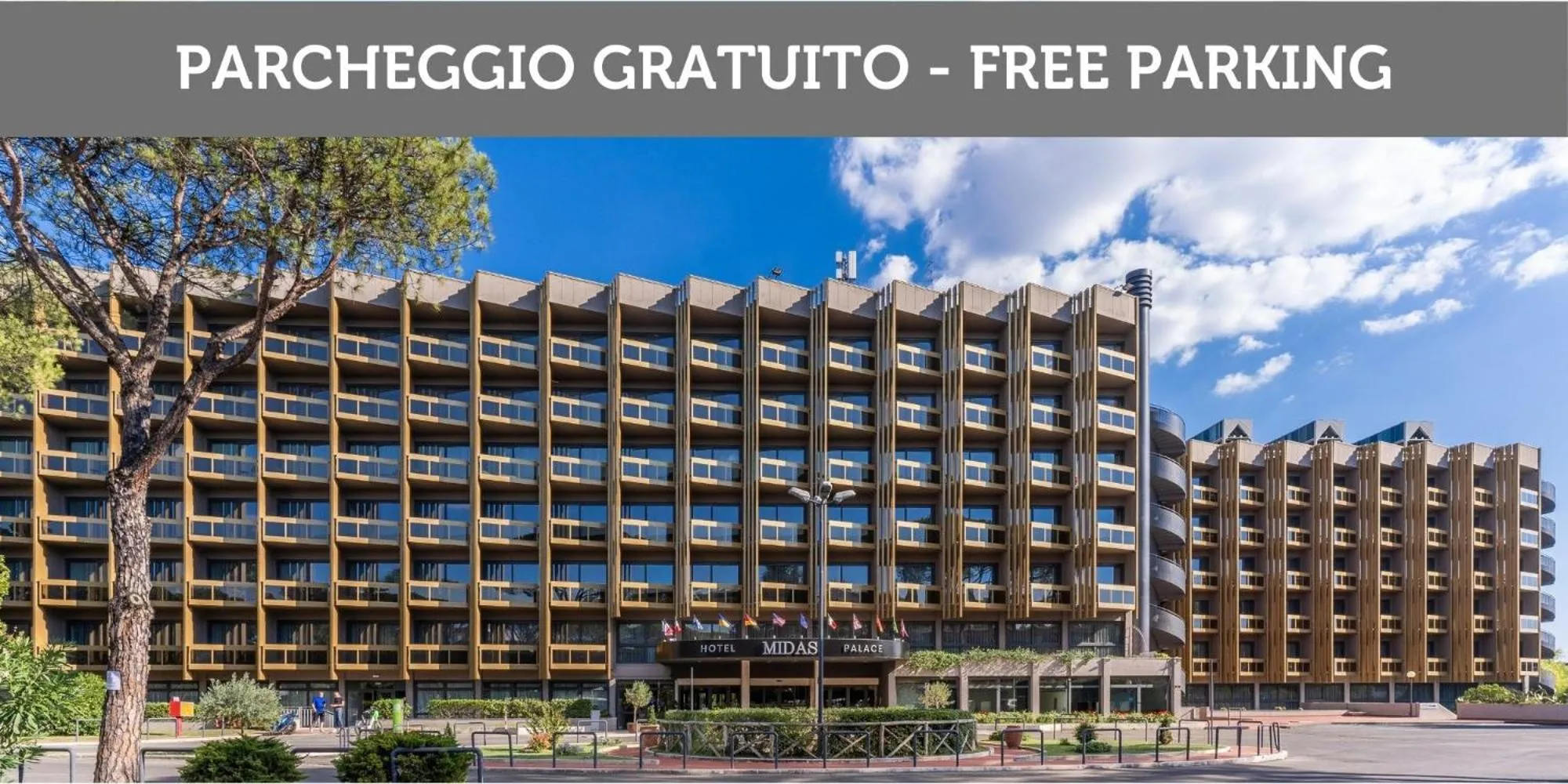 Parking in Hotel Midas Roma - A member of Barcelo Hotel Group