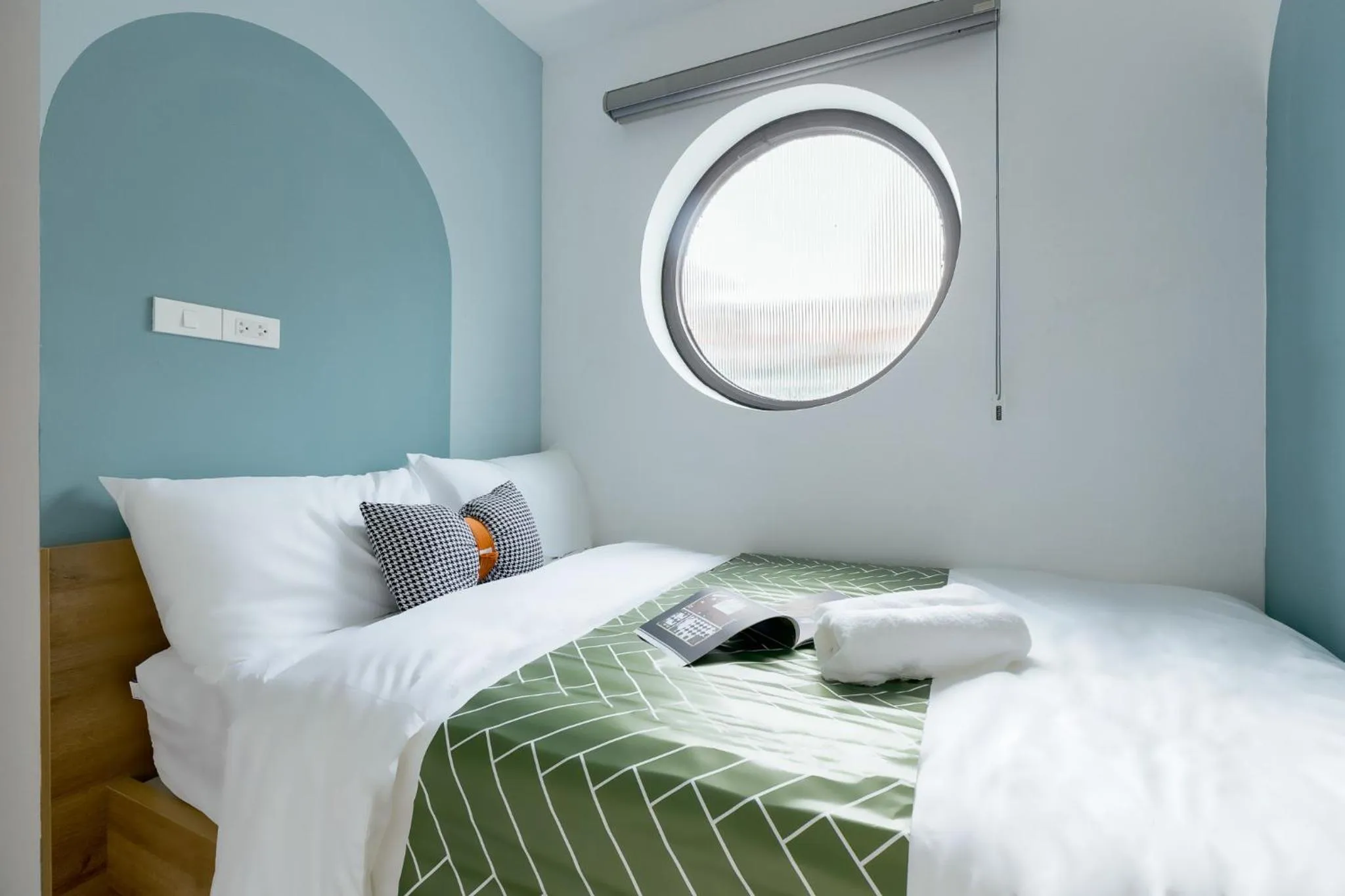 Bedroom, Bed in Crescendo Boutique Studio