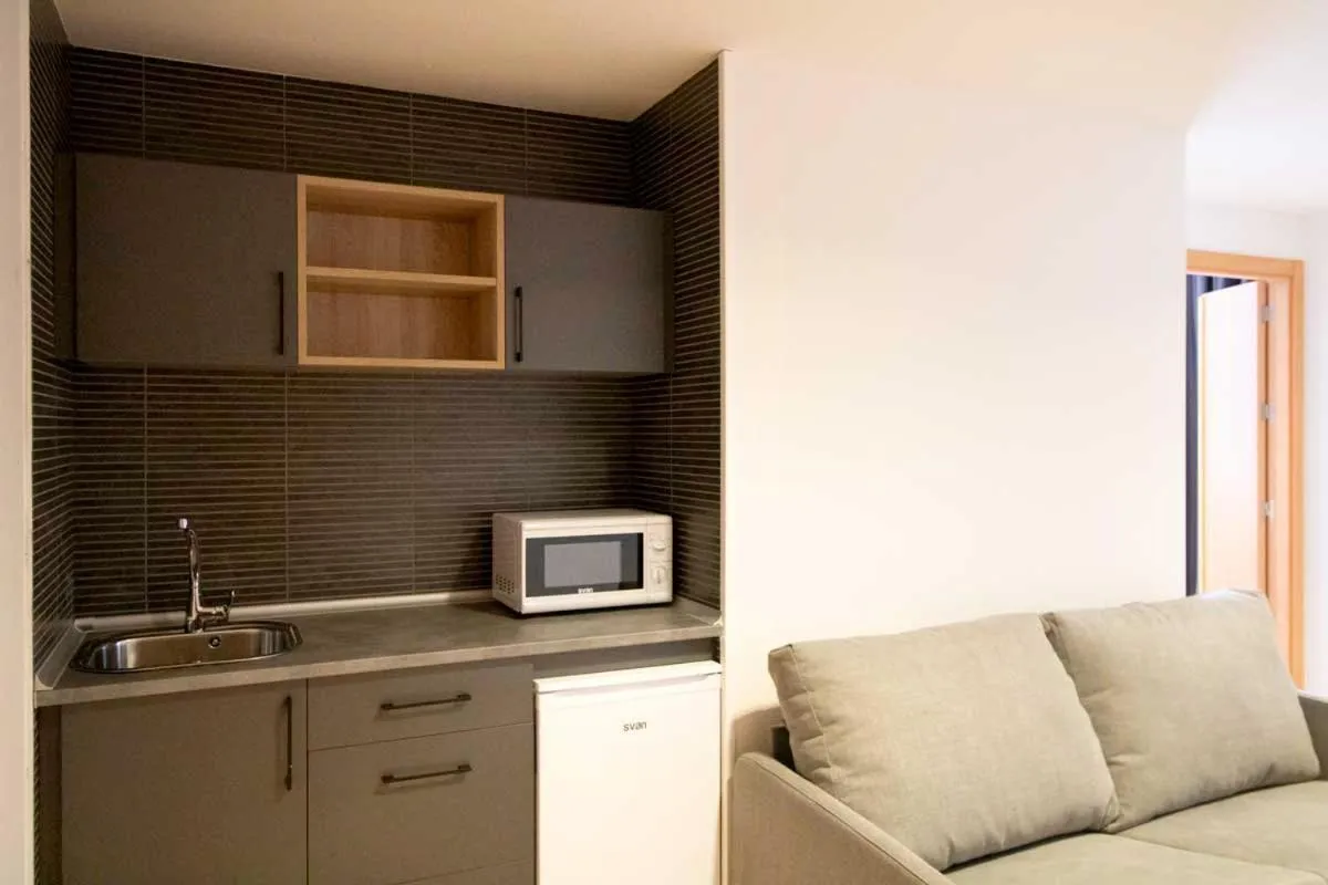 Kitchen or kitchenette in Alda Valladolid Sur