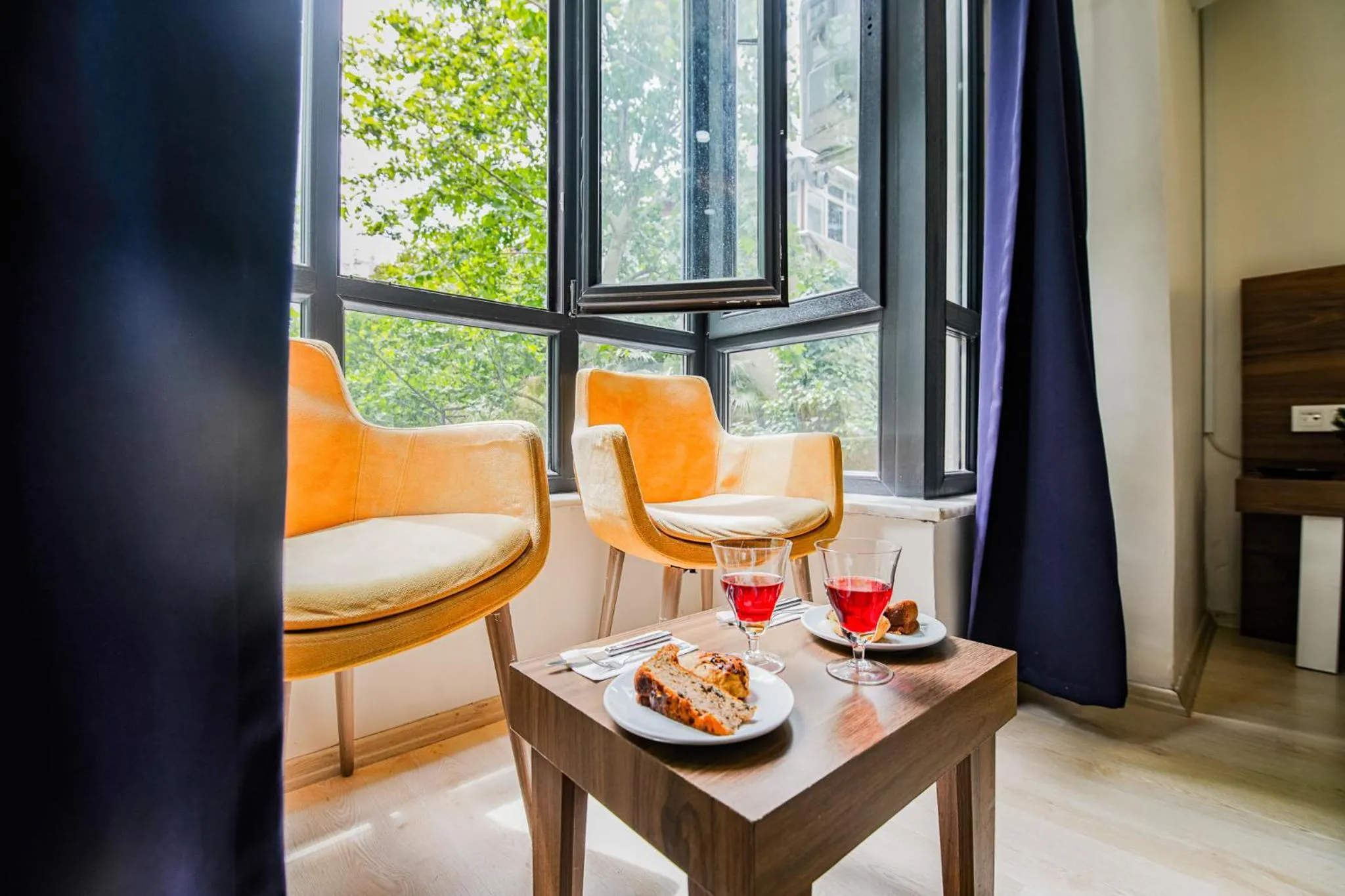 Living room in MITANI SUITES