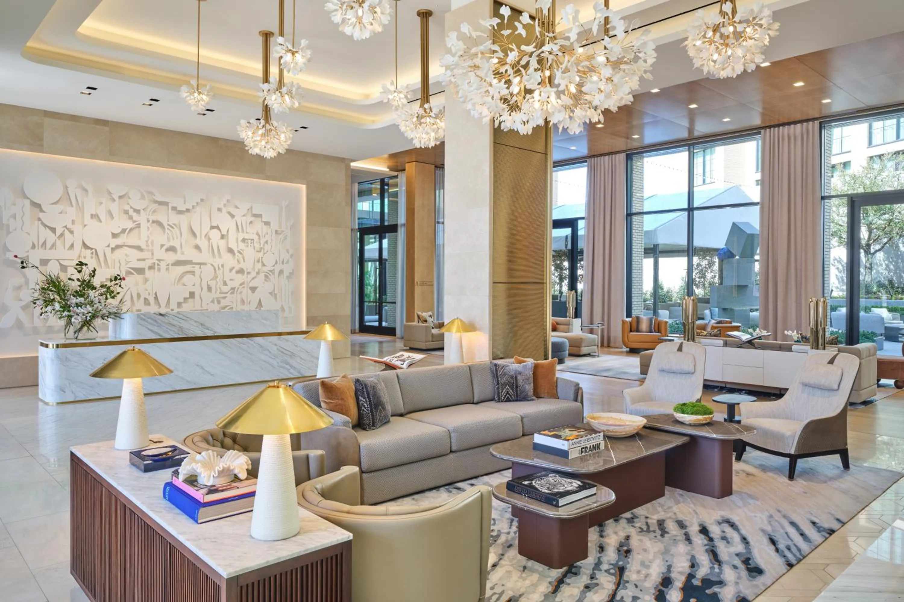 Lobby or reception in The Crescent Hotel, Fort Worth