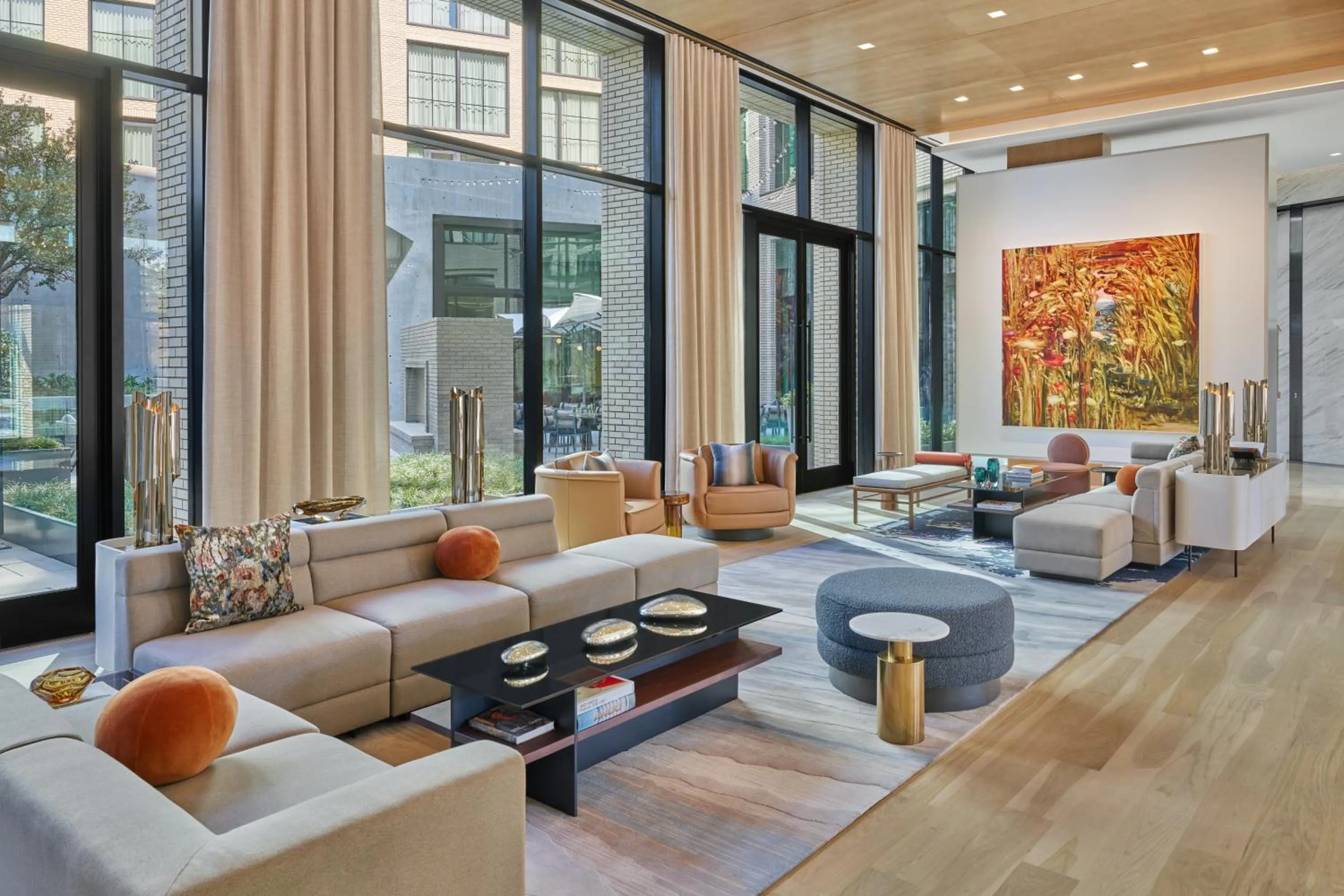 Lobby or reception in The Crescent Hotel, Fort Worth