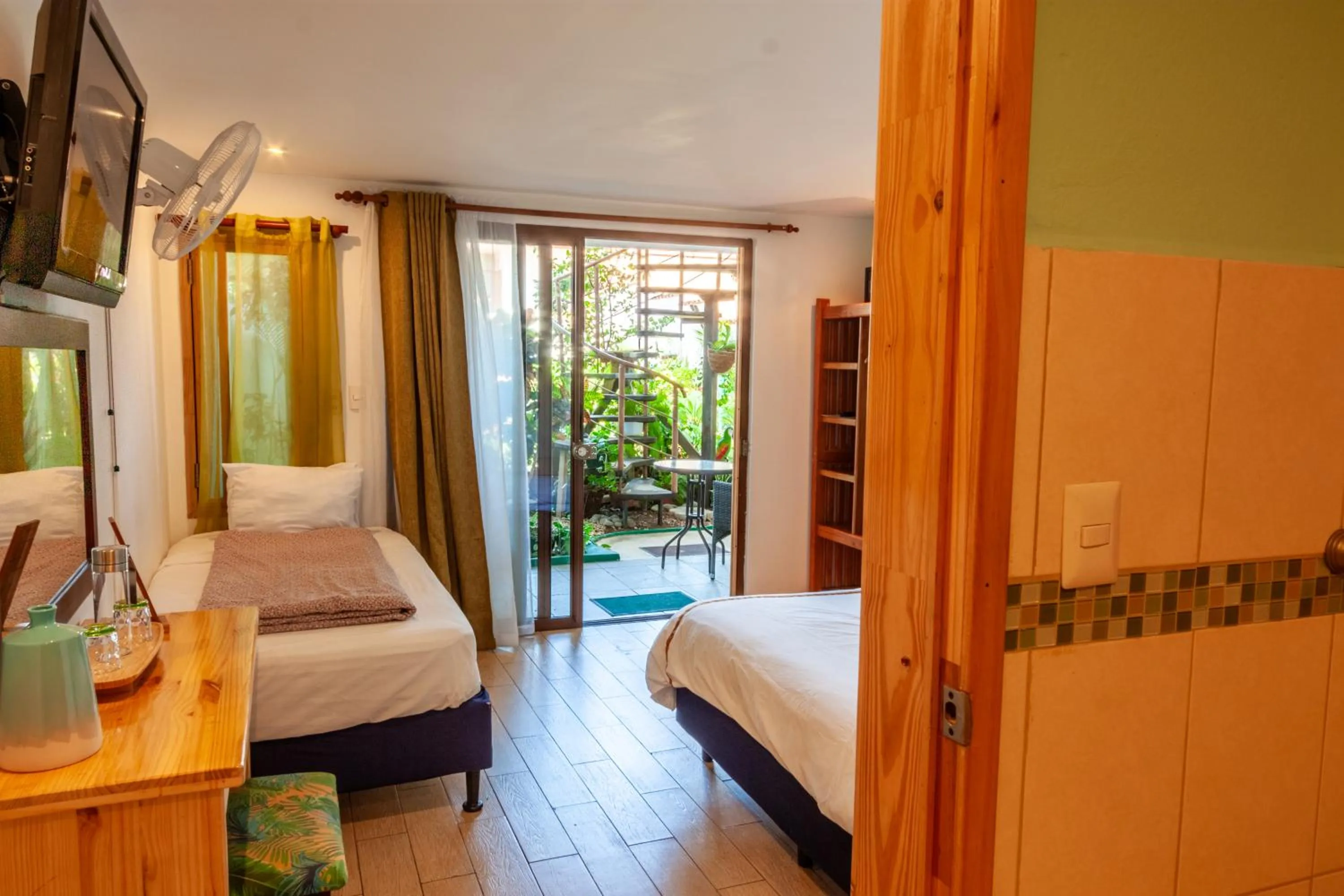 Bed in Posada Nena Santa Ana