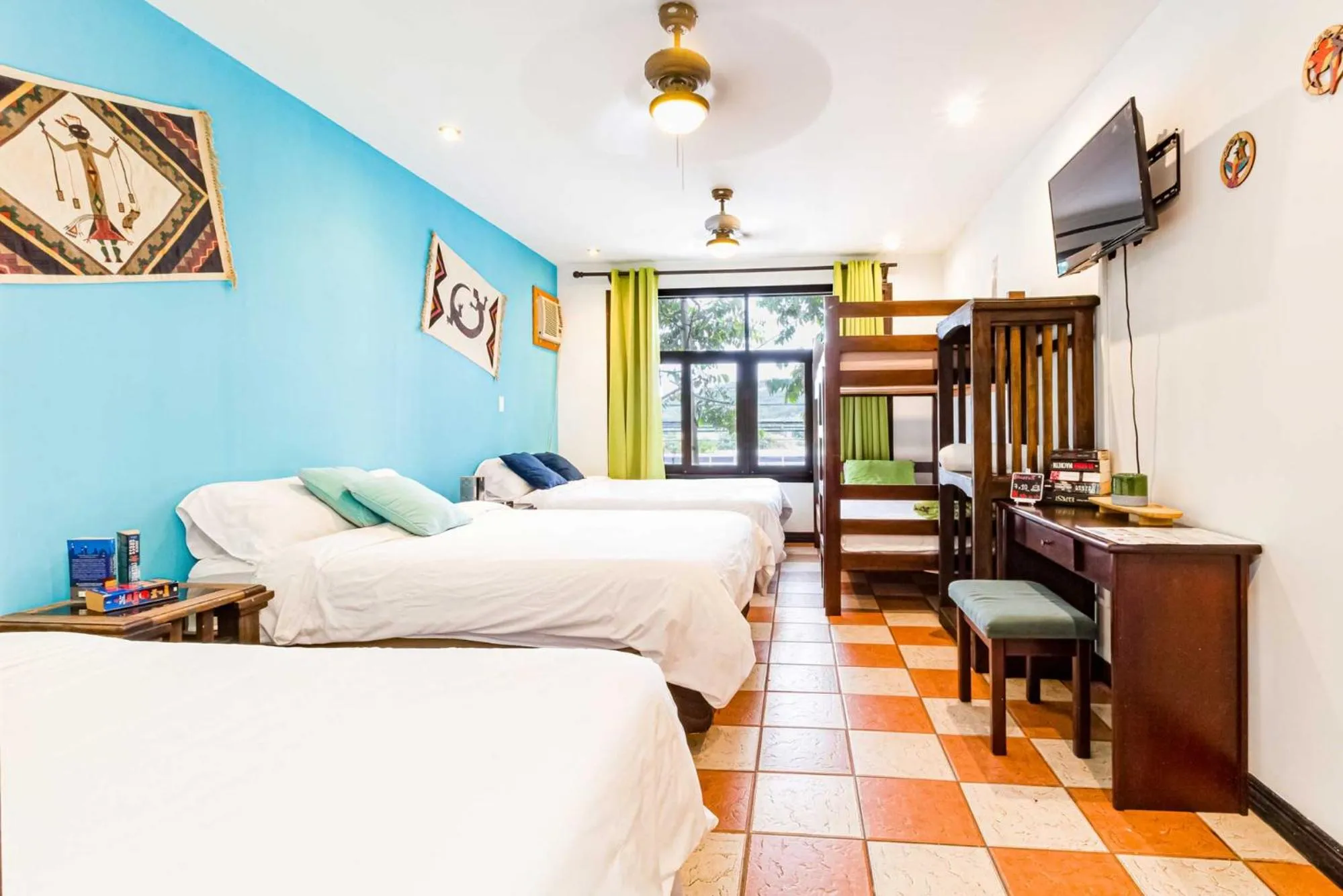 Bed in Posada Nena Santa Ana