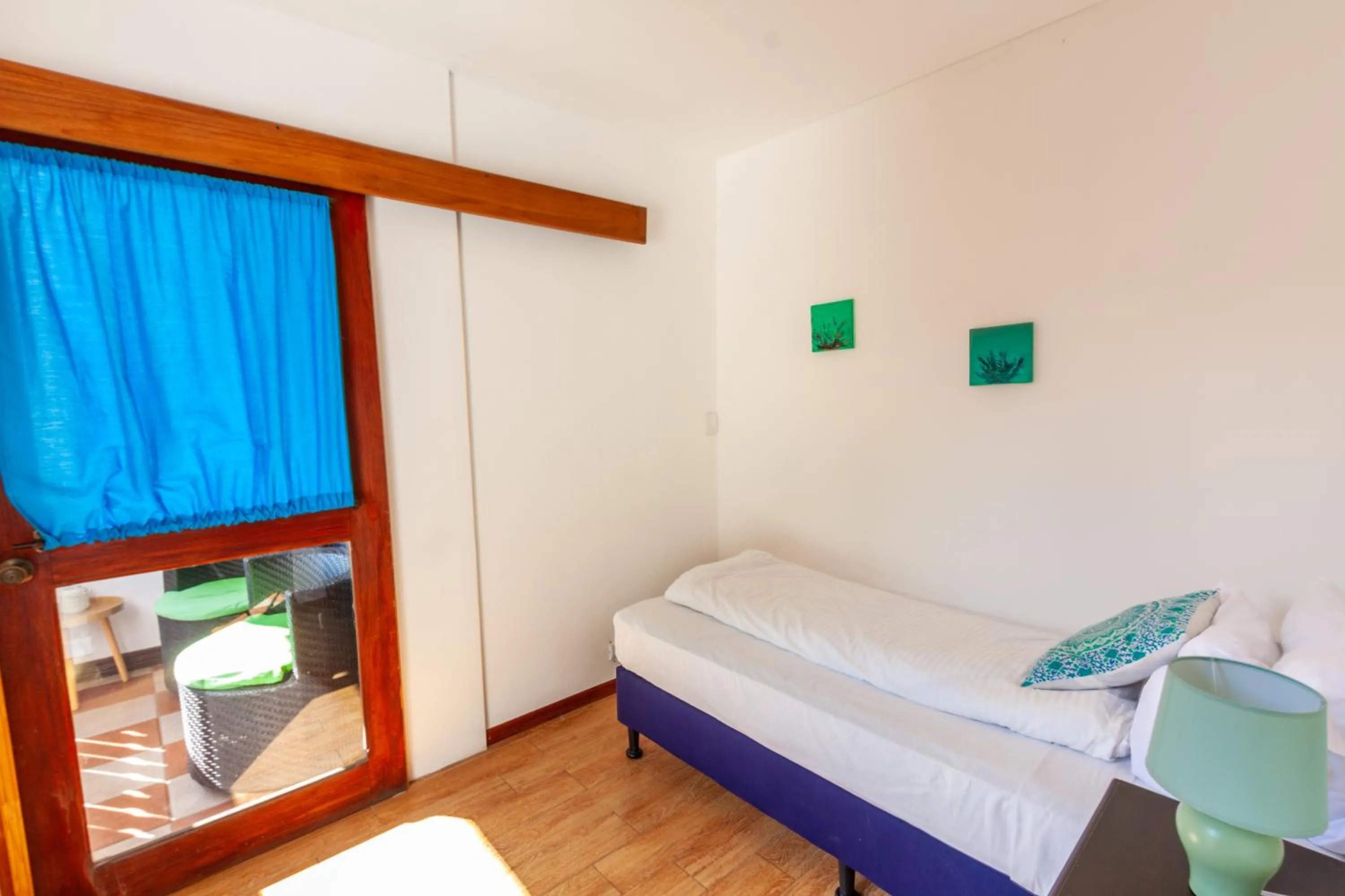 Bed in Posada Nena Santa Ana